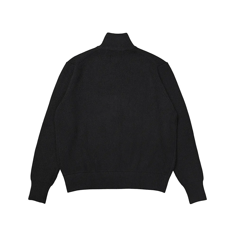 Ribbed Knit Zip-Up Cardigan D10915956 — view 3