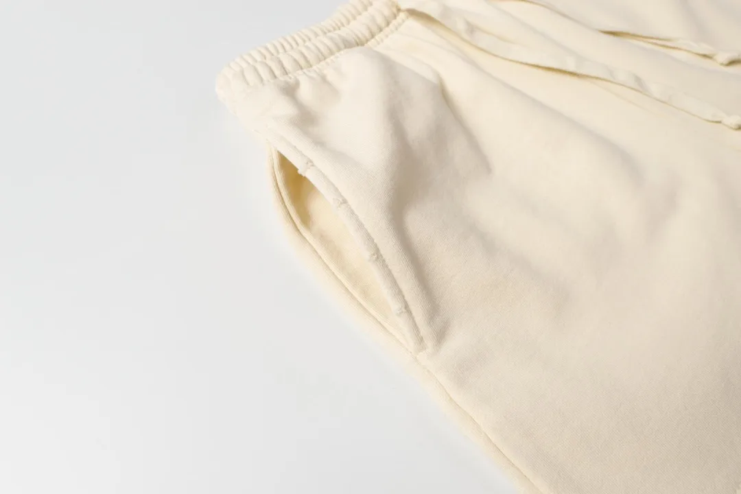 Logo-Embroidered Distressed Cotton-Jersey Shorts D19013246 — view 4