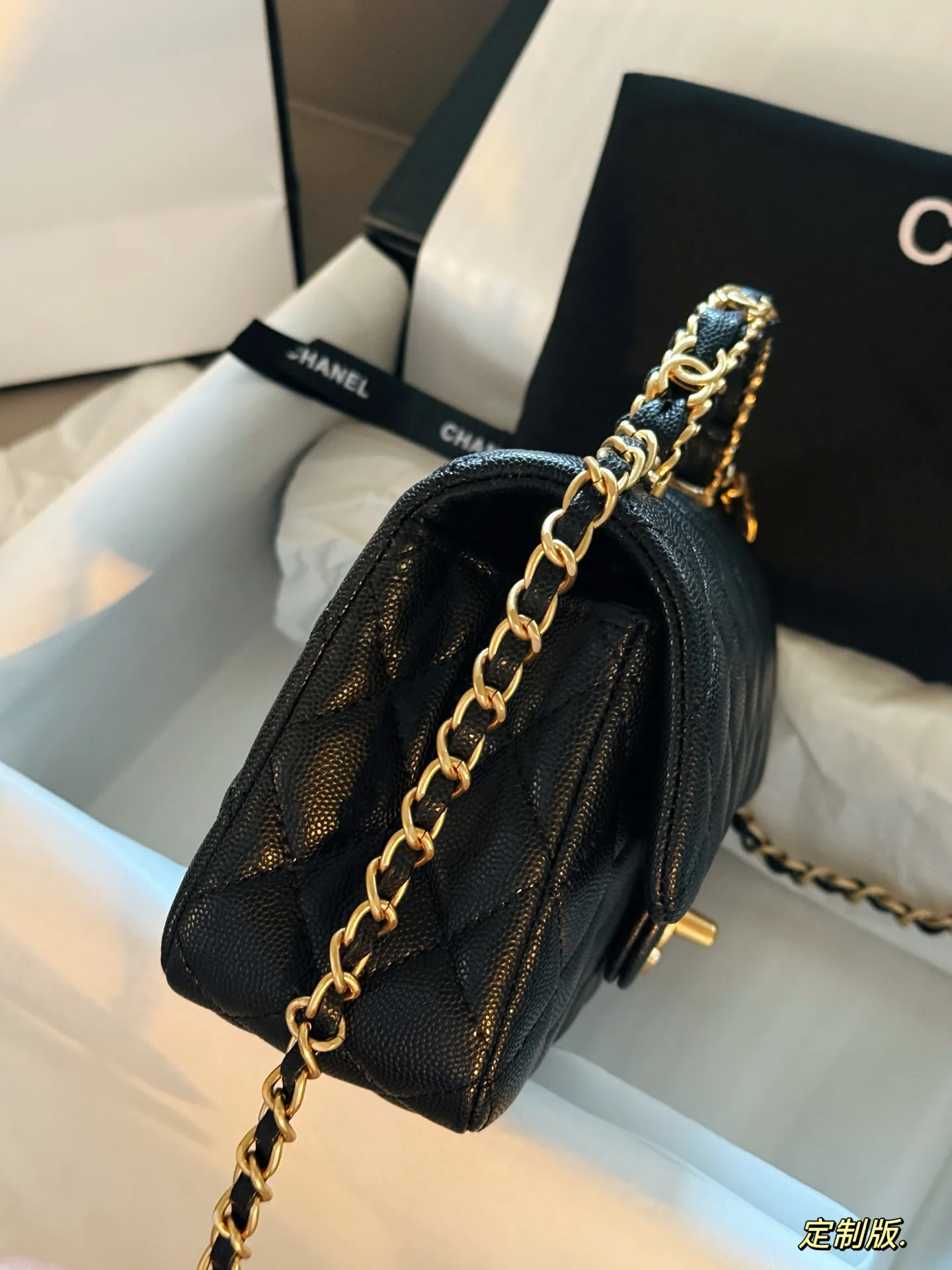Chanel 23B CF Mini Top-Handle Bag D29511051 — view 5