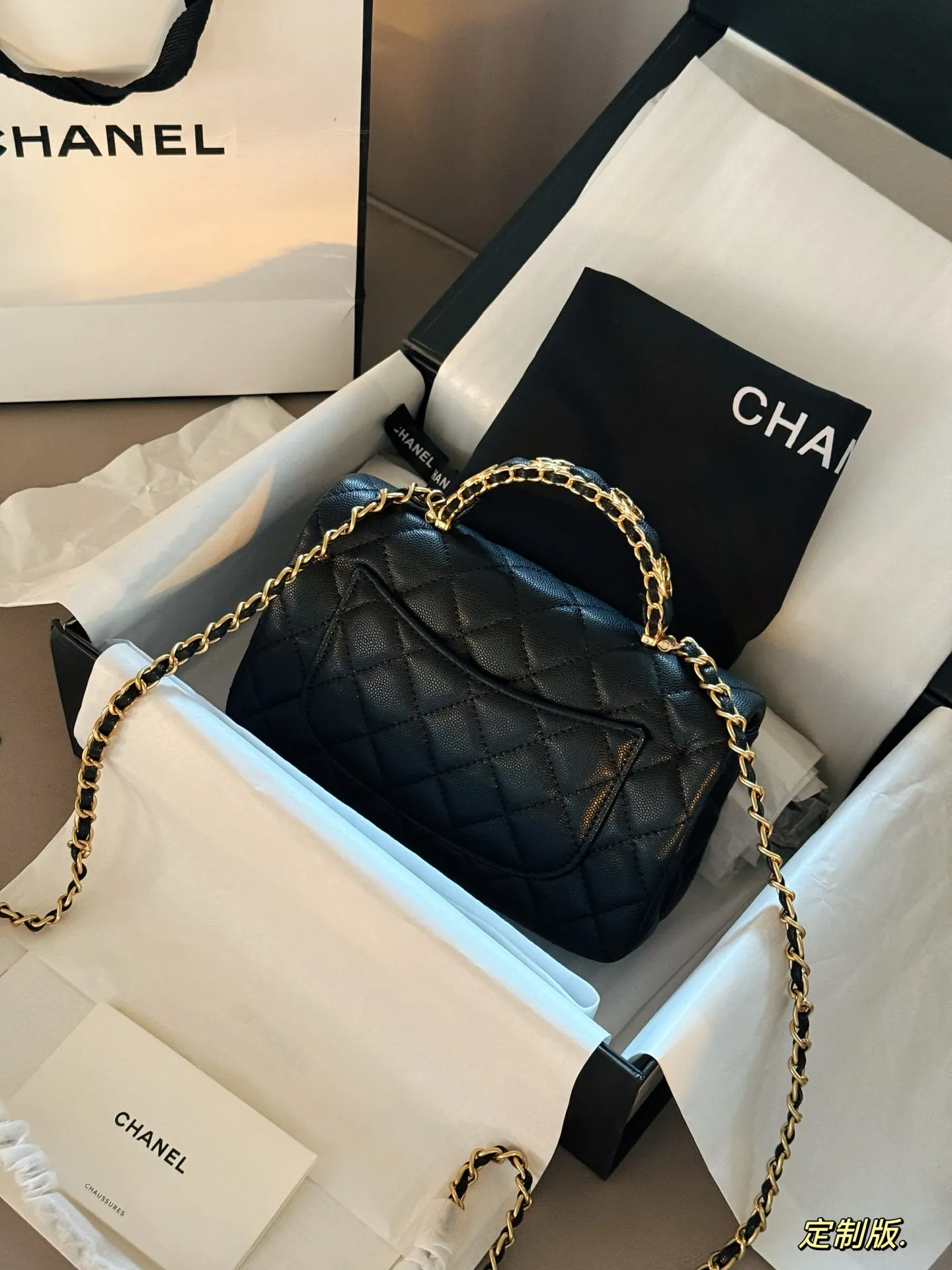 Chanel 23B CF Mini Top-Handle Bag D29511051 — view 6