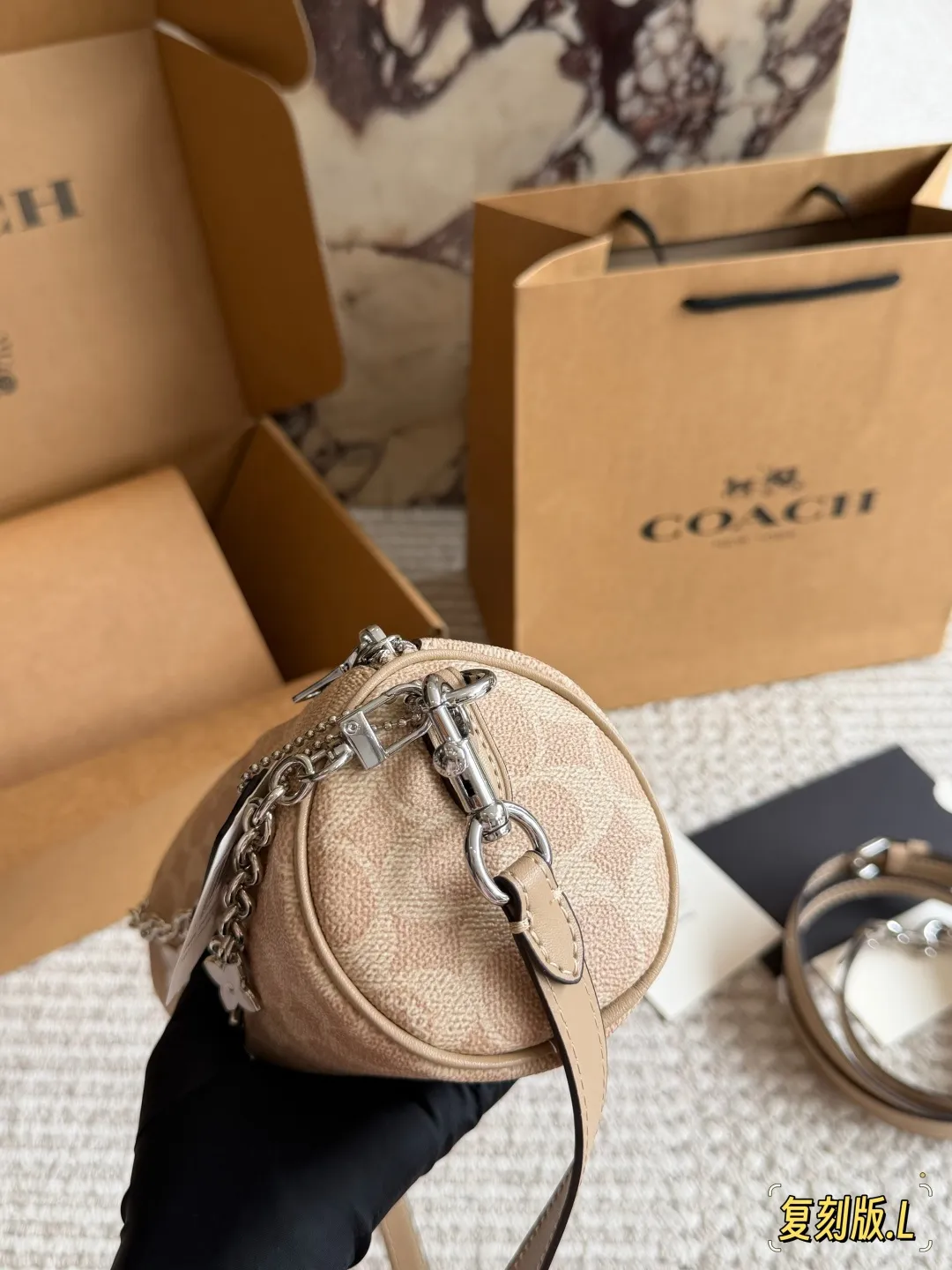 Coach Mini Boston Pillow Bag D28011057 — view 4