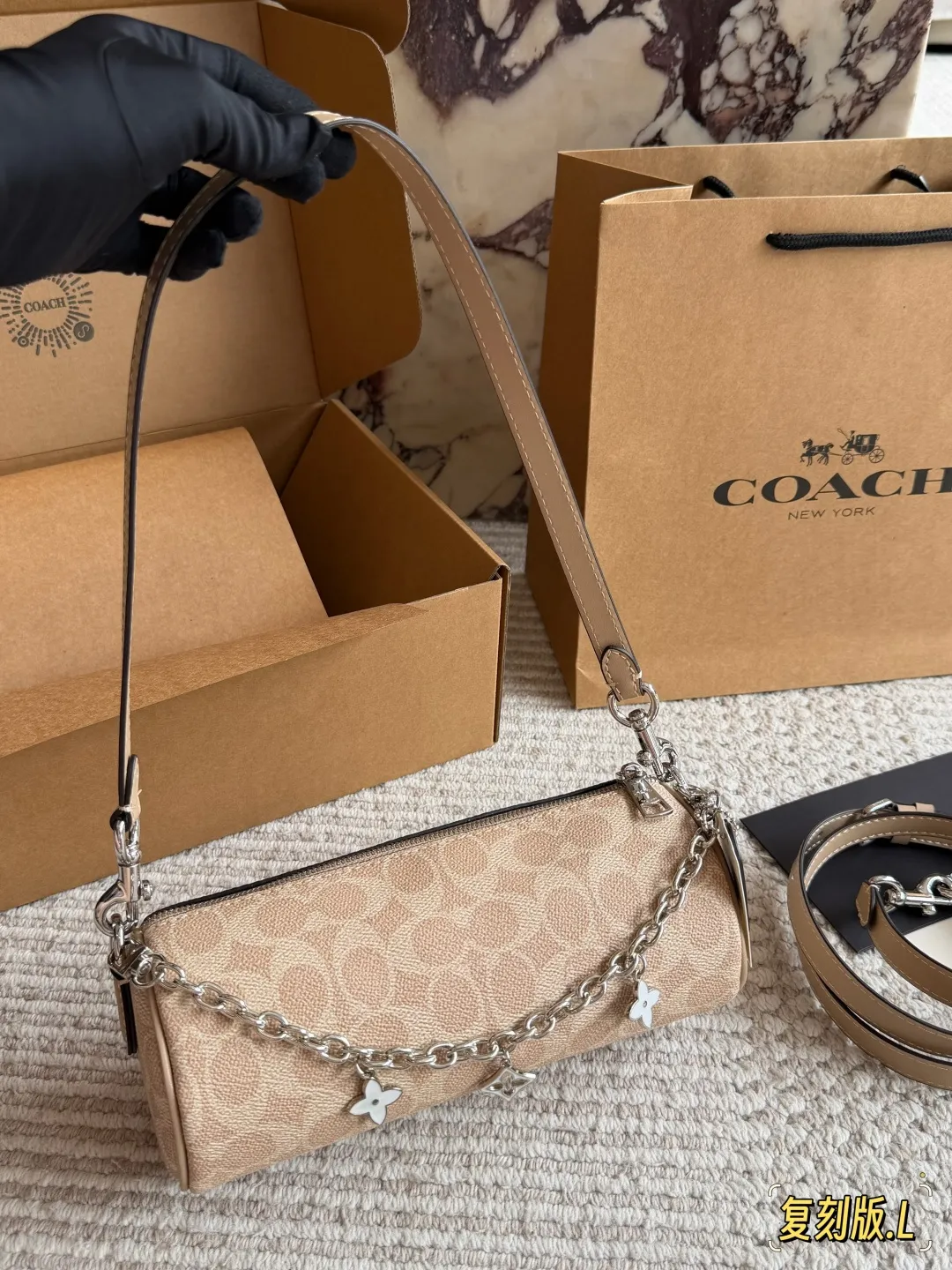 Coach Mini Boston Pillow Bag D28011057 — view 6