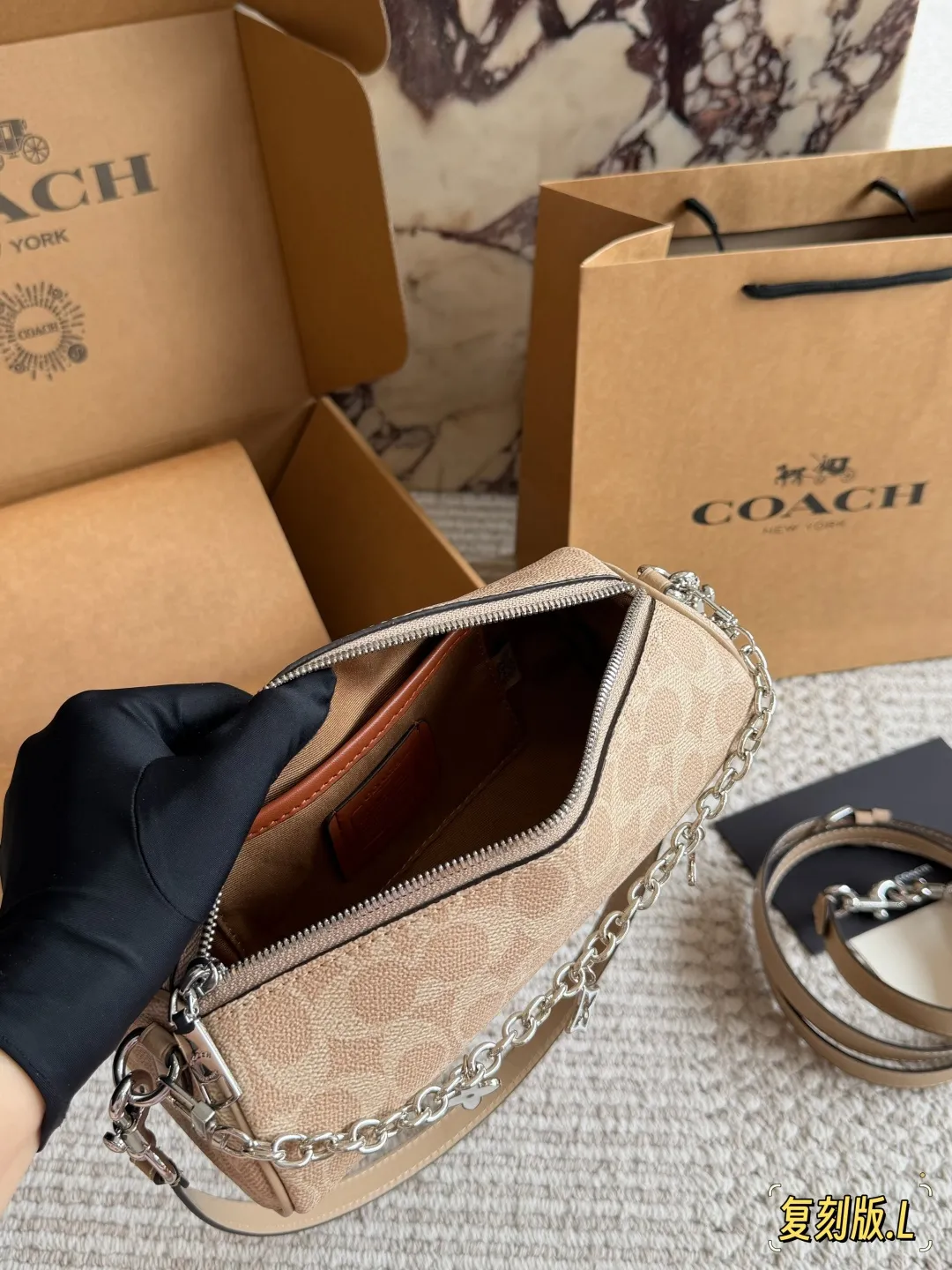 Coach Mini Boston Pillow Bag D28011057 — view 7