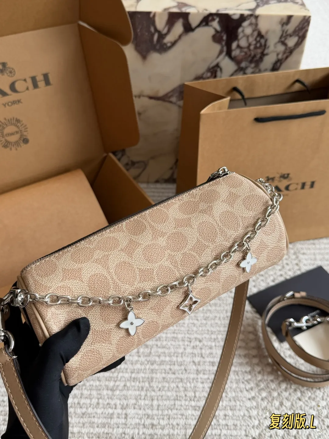 Coach Mini Boston Pillow Bag D28011057 — view 8