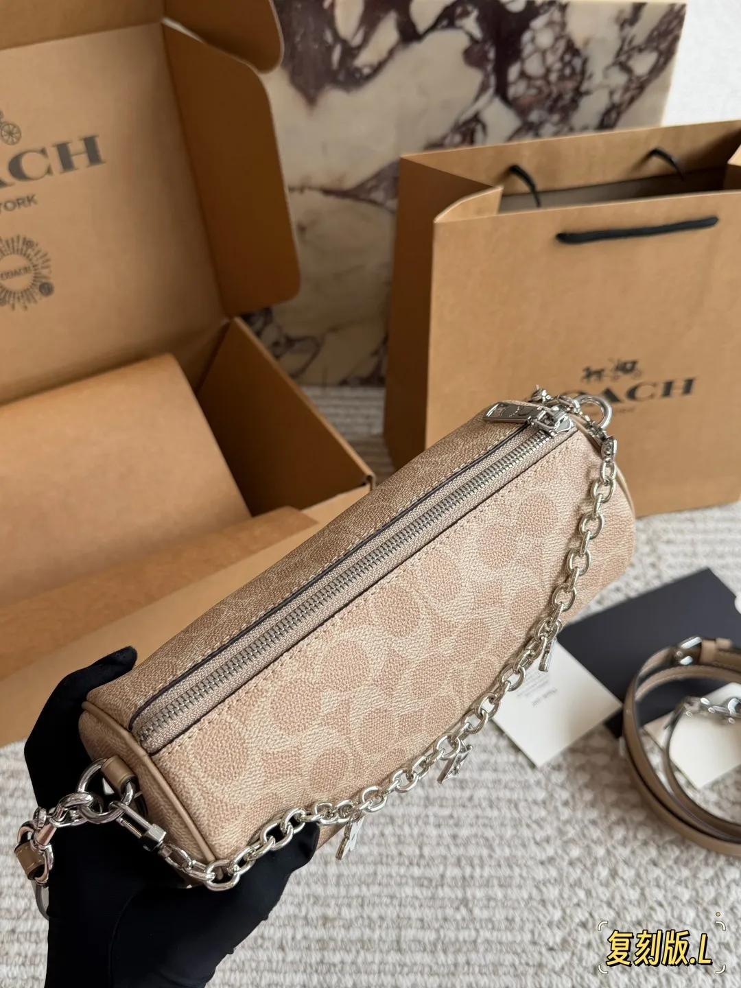 Coach Mini Boston Pillow Bag D28011057 — view 9