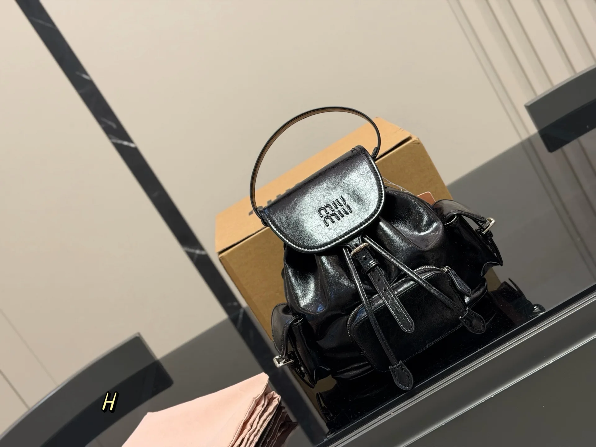 Miu Miu SS25 Mini Backpack D38011017