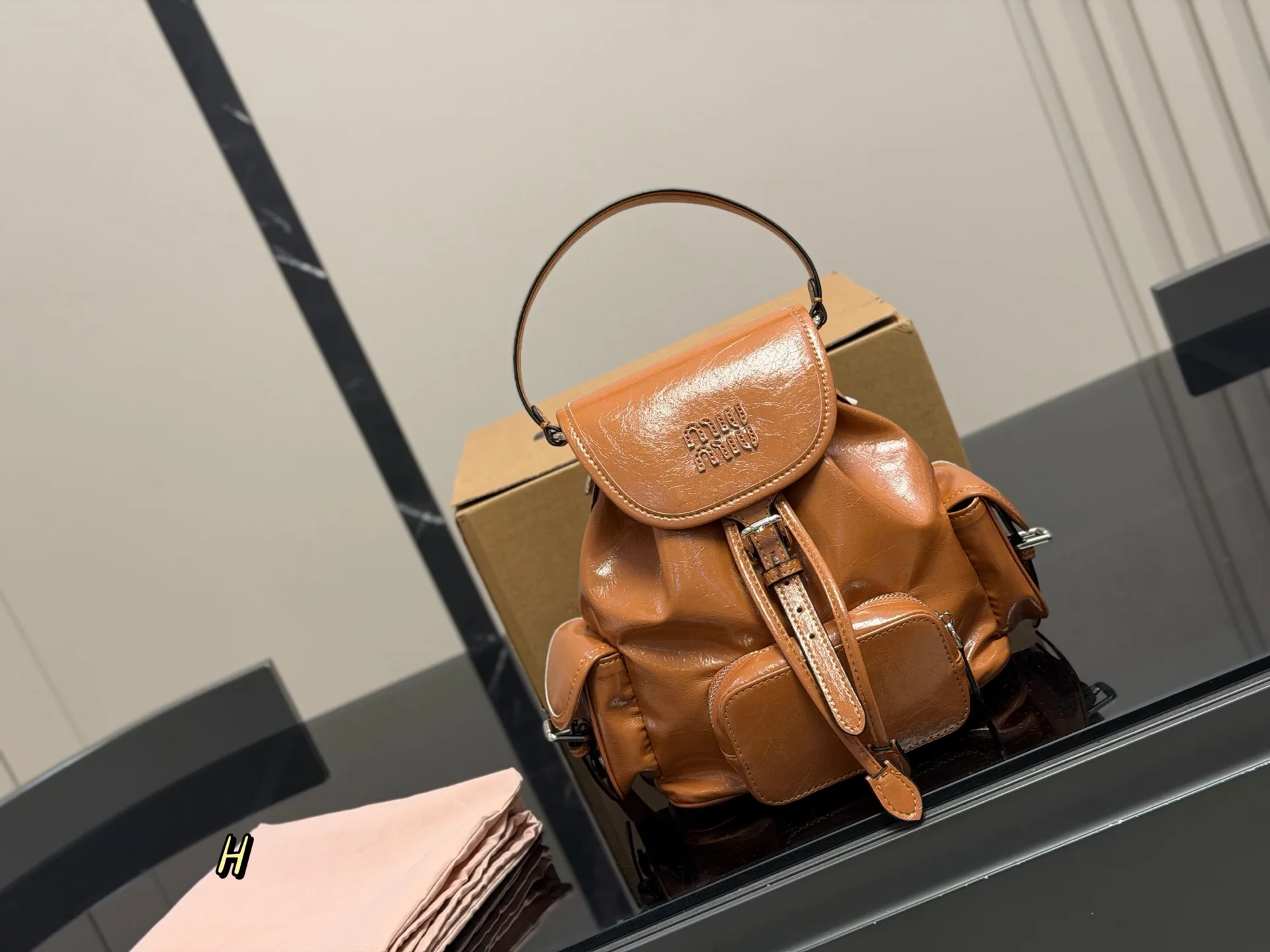 Miu Miu SS25 Mini Backpack D38011017 — view 2