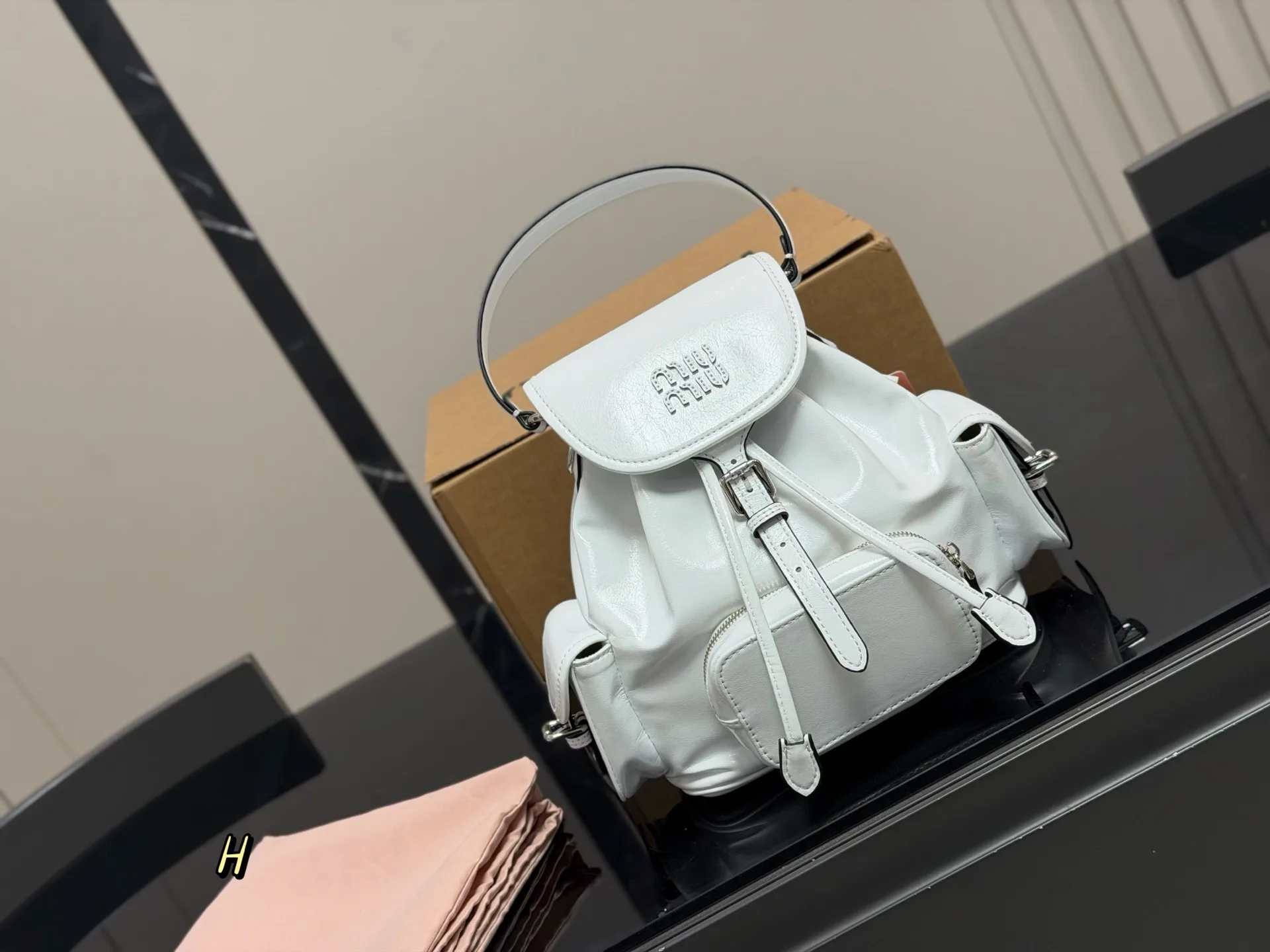 Miu Miu SS25 Mini Backpack D38011017 — view 3