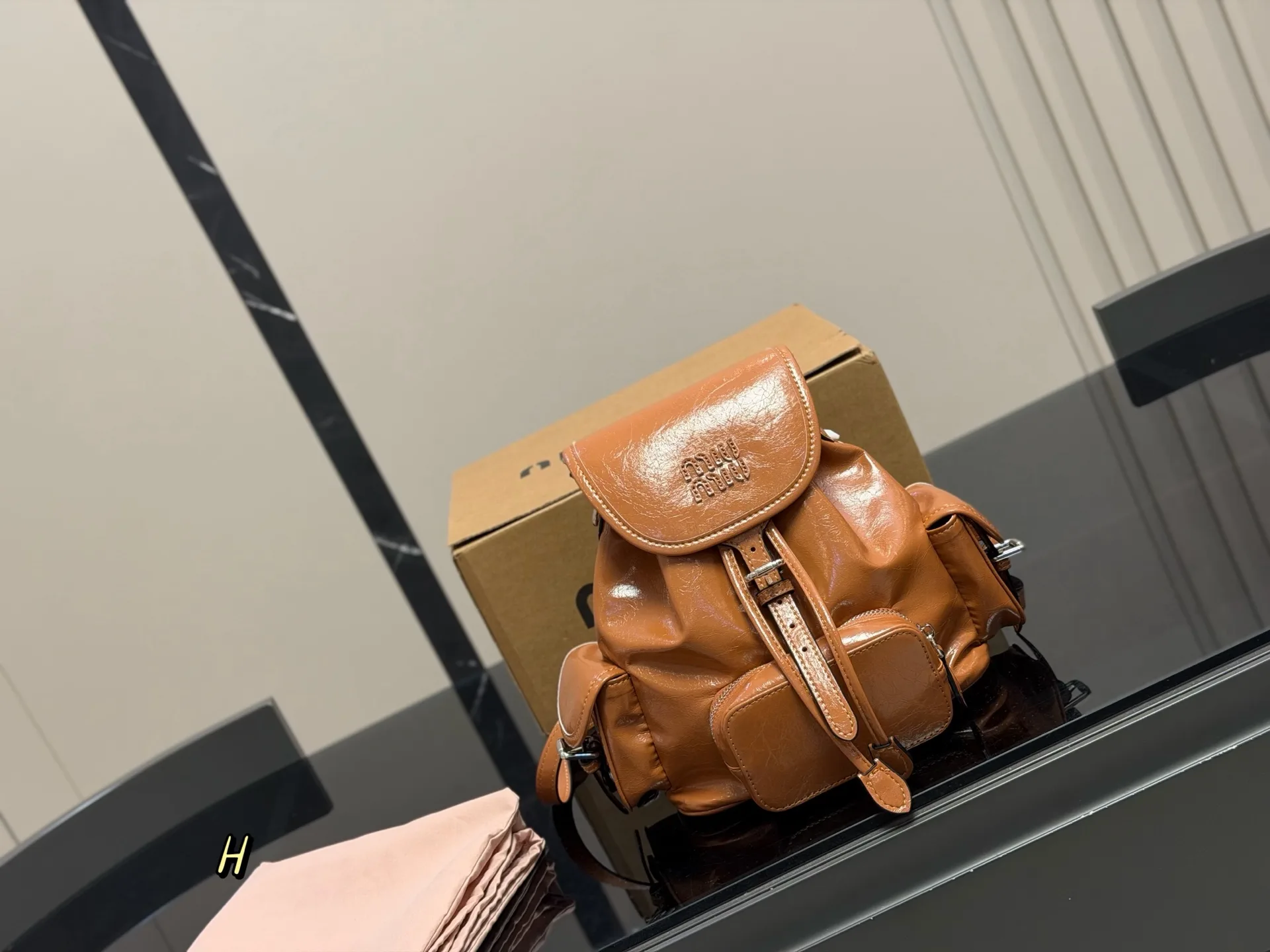 Miu Miu SS25 Mini Backpack D38011016 — view 5