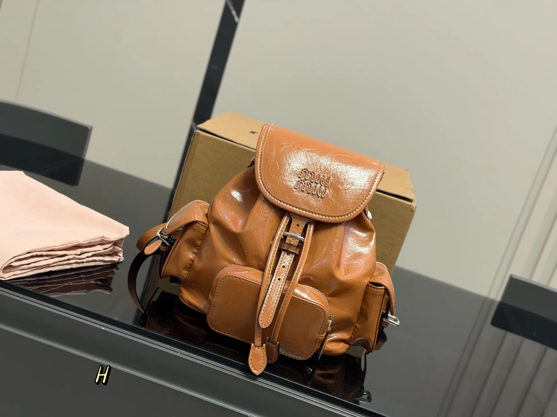Miu Miu SS25 Mini Backpack D38011016 — view 9