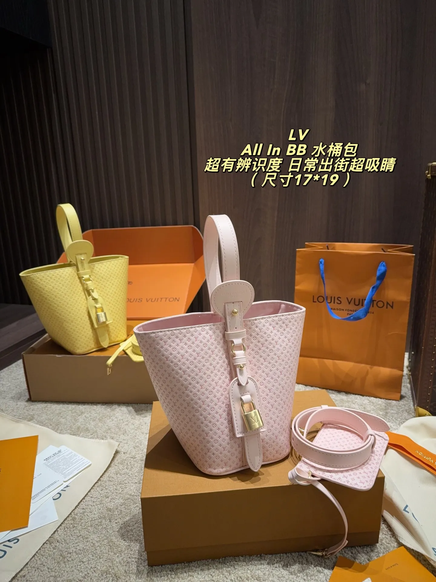 LV All In BB Monogram Canvas Bucket Bag D33011065
