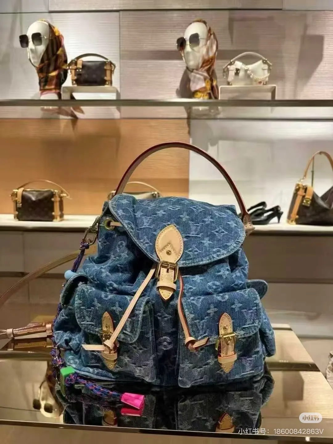 Louis Vuitton Monogram Denim Backpack D47011067 — view 2
