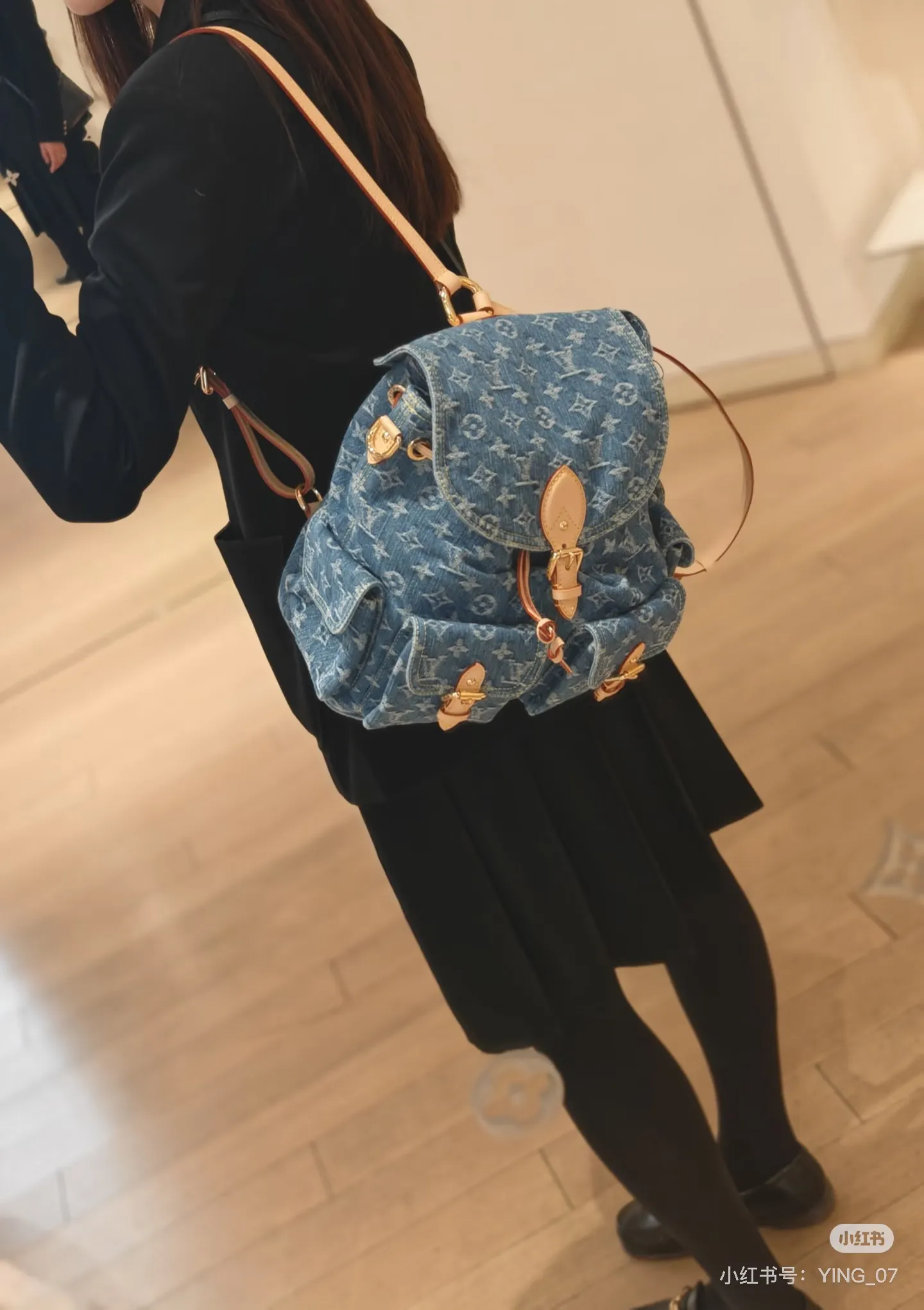 Louis Vuitton Monogram Denim Backpack D47011067 — view 5