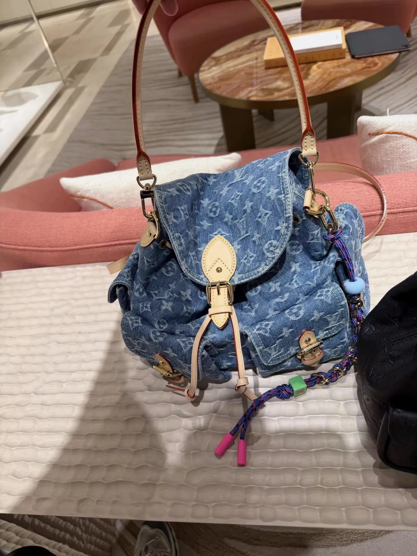 Louis Vuitton Monogram Denim Backpack D47011067 — view 7