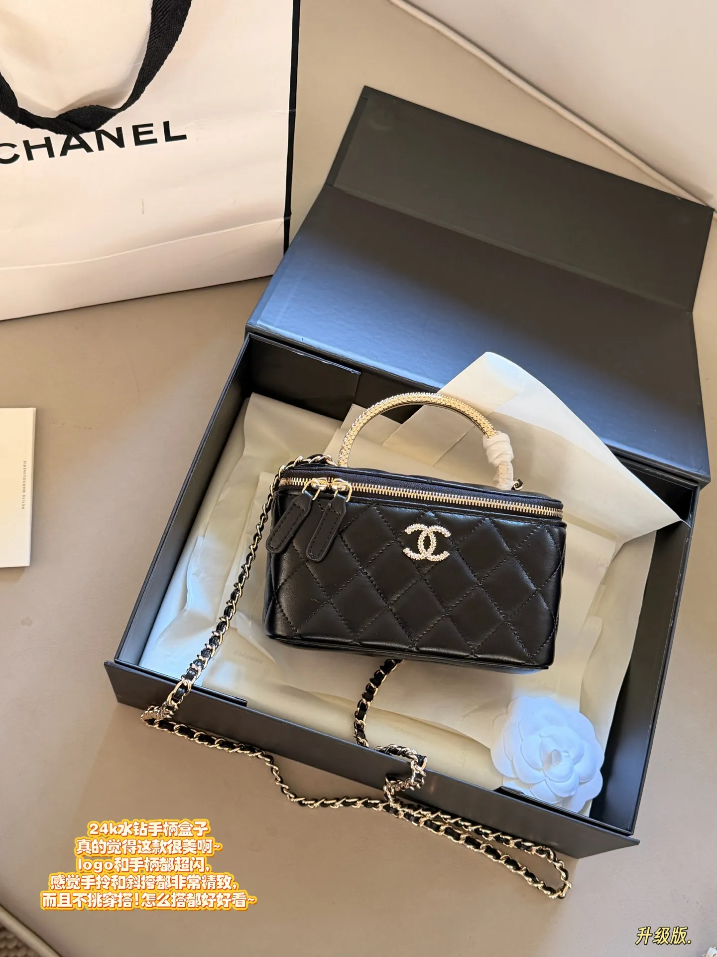 No.12657300 Chanel Box Bag Logo D31011069