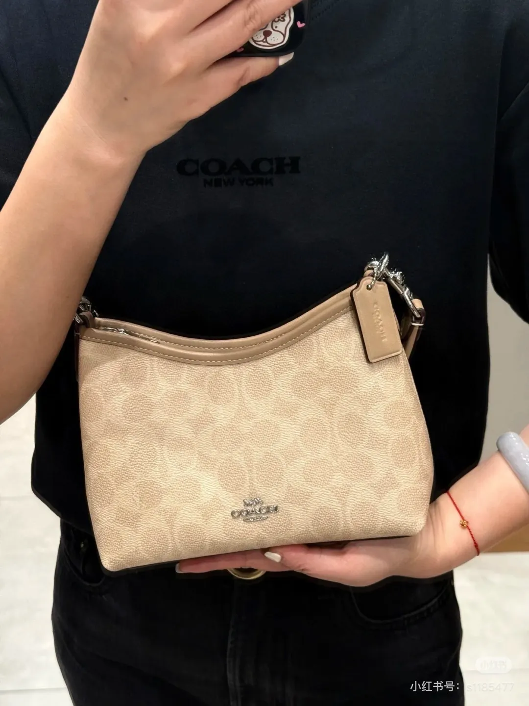 Coach Mini Signature Hobo Bag D28511083 — view 3
