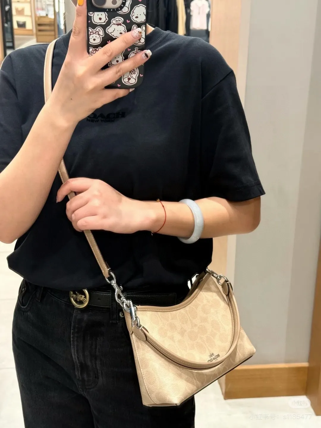 Coach Mini Signature Hobo Bag D28511083 — view 6