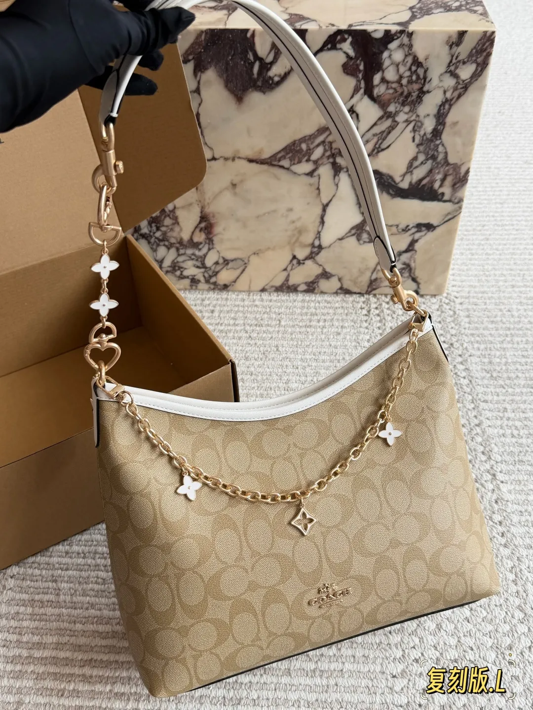 Coach Laurel Hobo Shoulder Bag D16511013 — view 3