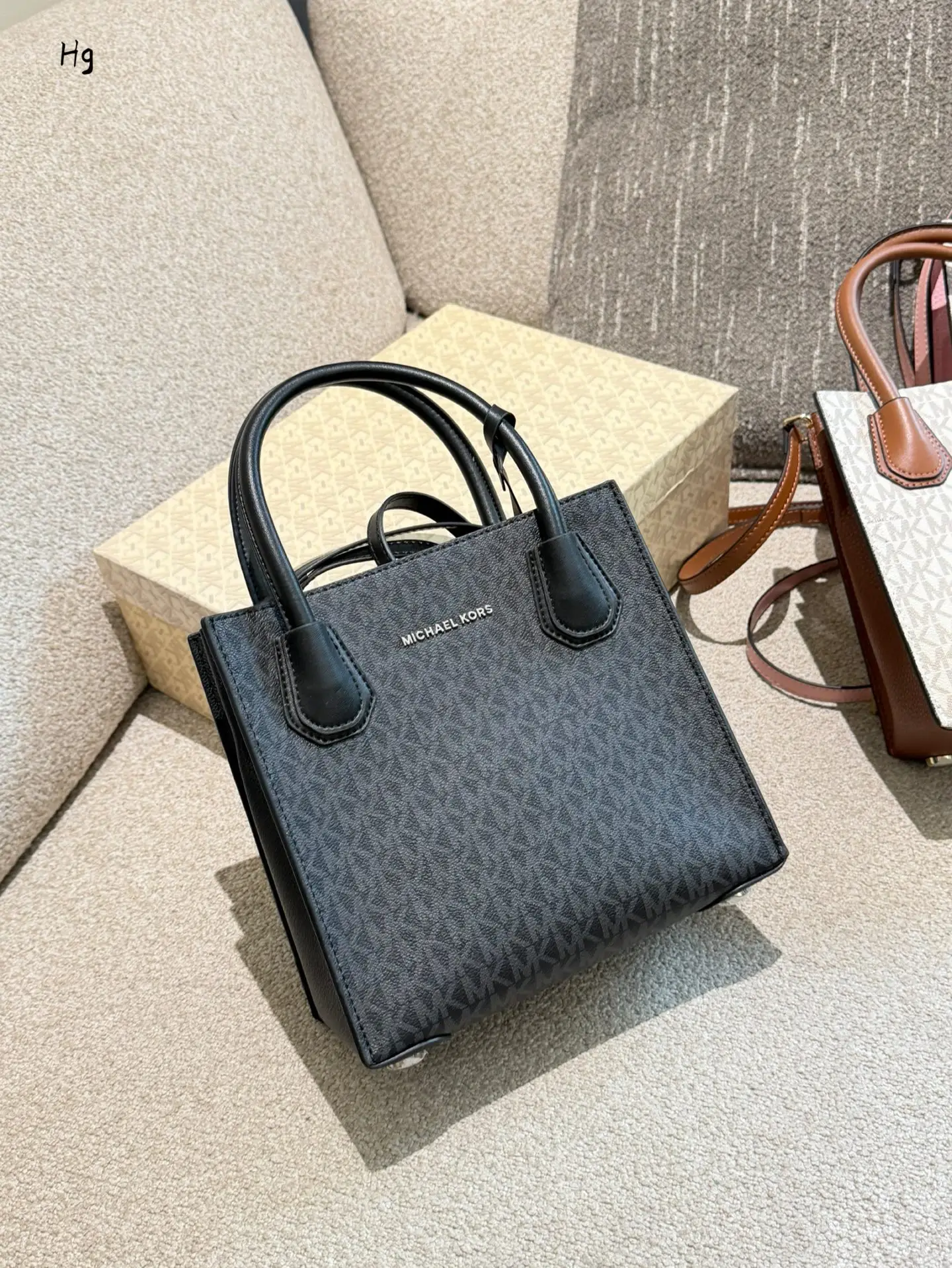 MK Mercer Monogram Canvas Top-Handle Bag D28011088 — view 2