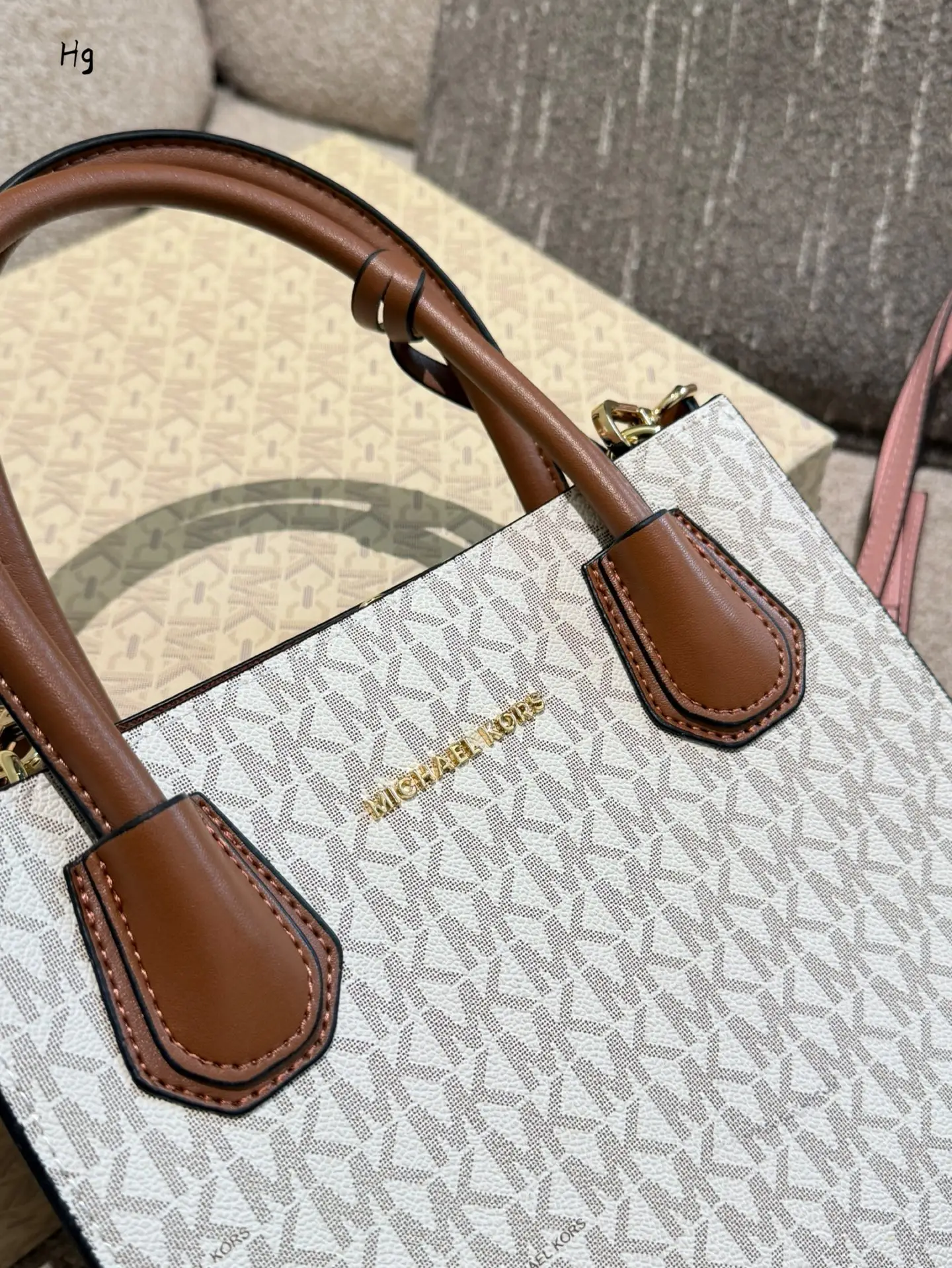 MK Mercer Monogram Canvas Top-Handle Bag D28011088 — view 5