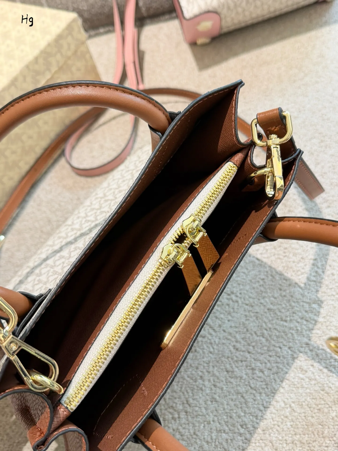 MK Mercer Monogram Canvas Top-Handle Bag D28011088 — view 6