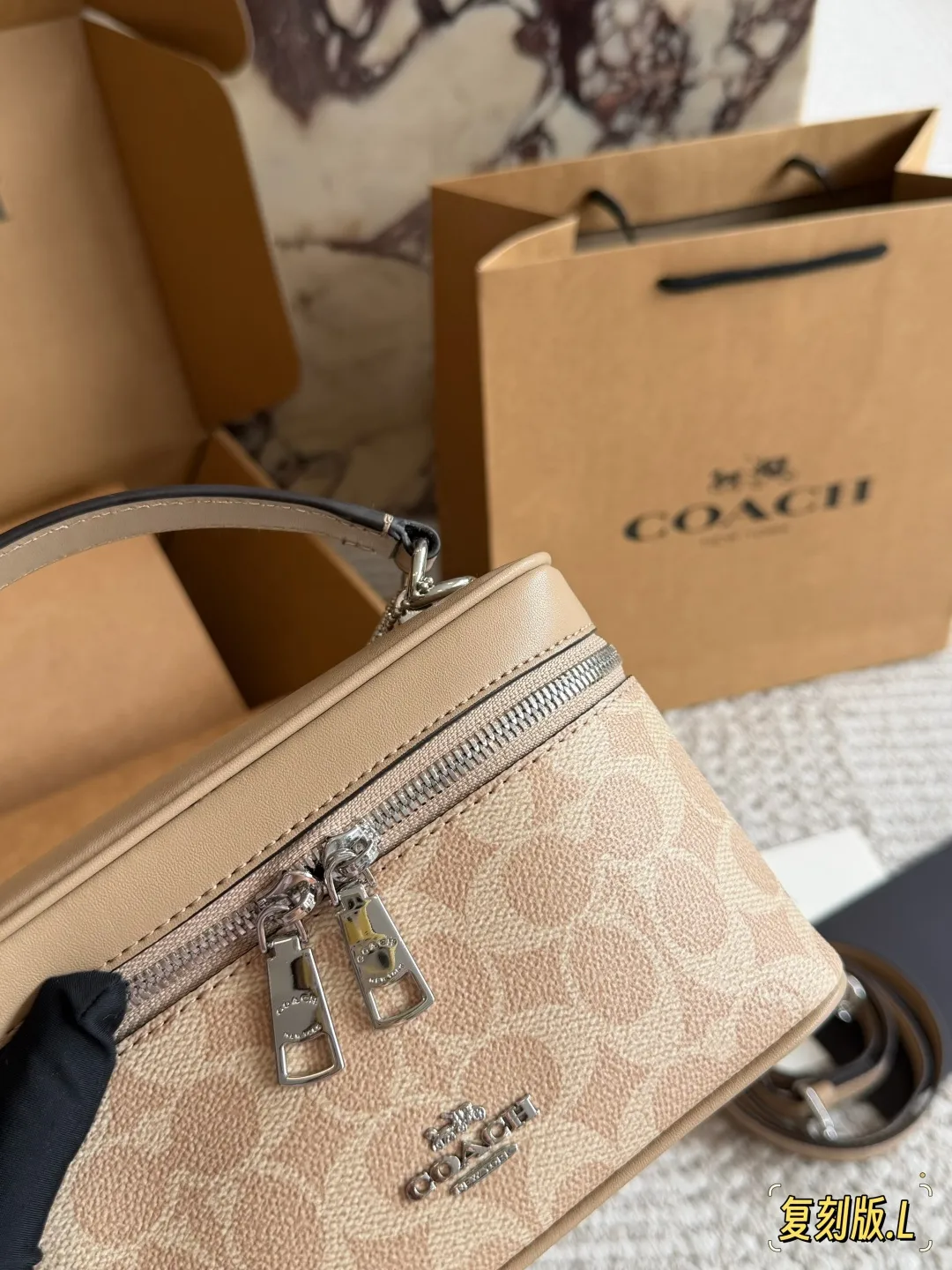 Coach Rainer Signature Canvas Top-Handle Bag D28511043 — view 3