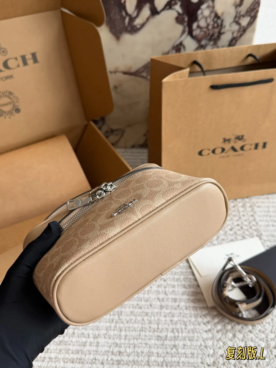 Coach Rainer Signature Canvas Top-Handle Bag D28511043 — view 5