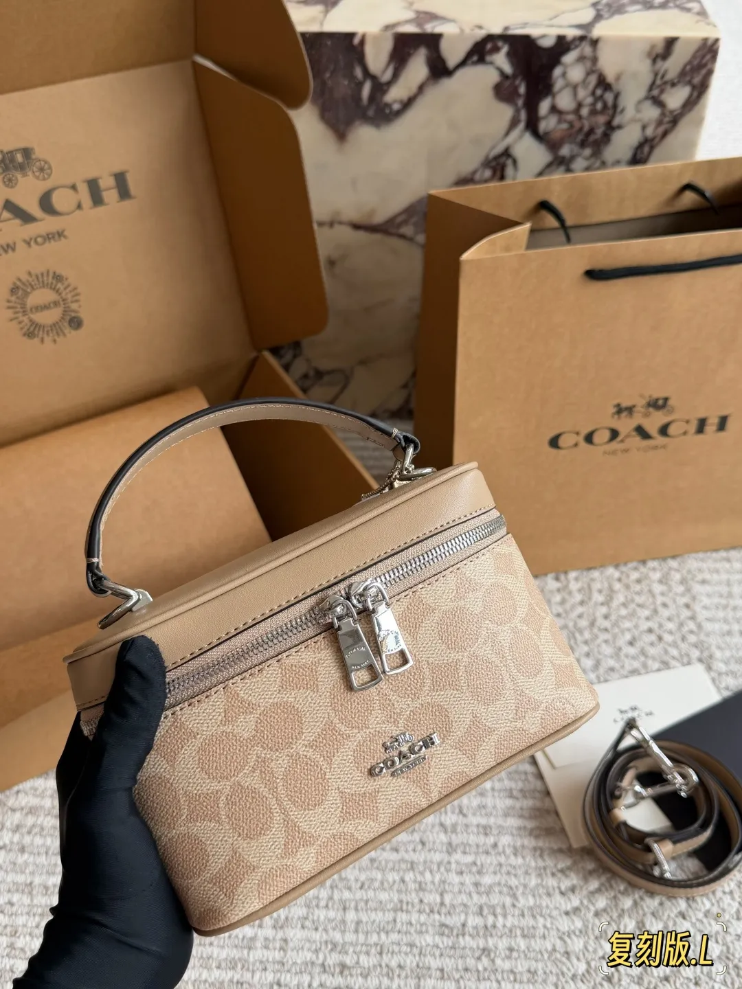Coach Rainer Signature Canvas Top-Handle Bag D28511043 — view 7
