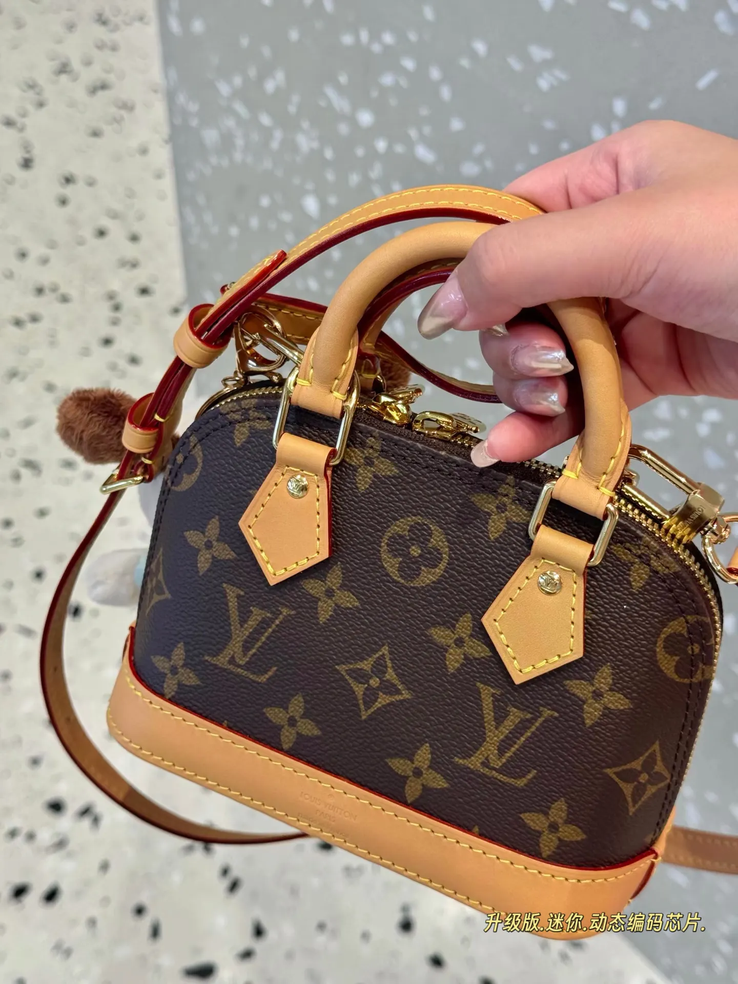 Louis Vuitton Alma Mini Monogram Handbag D35011104