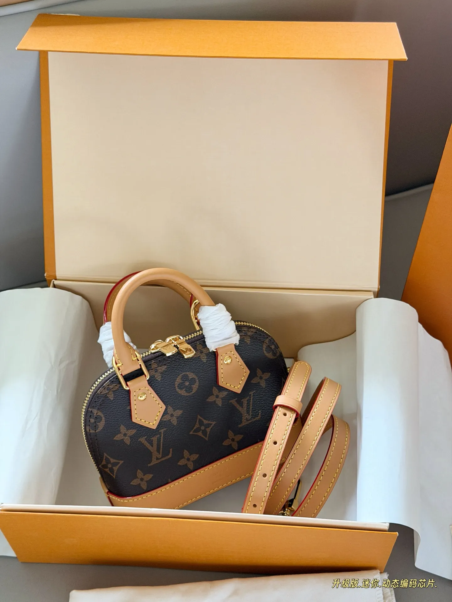 Louis Vuitton Alma Nano Monogram Crossbody Bag D35011105 — view 2