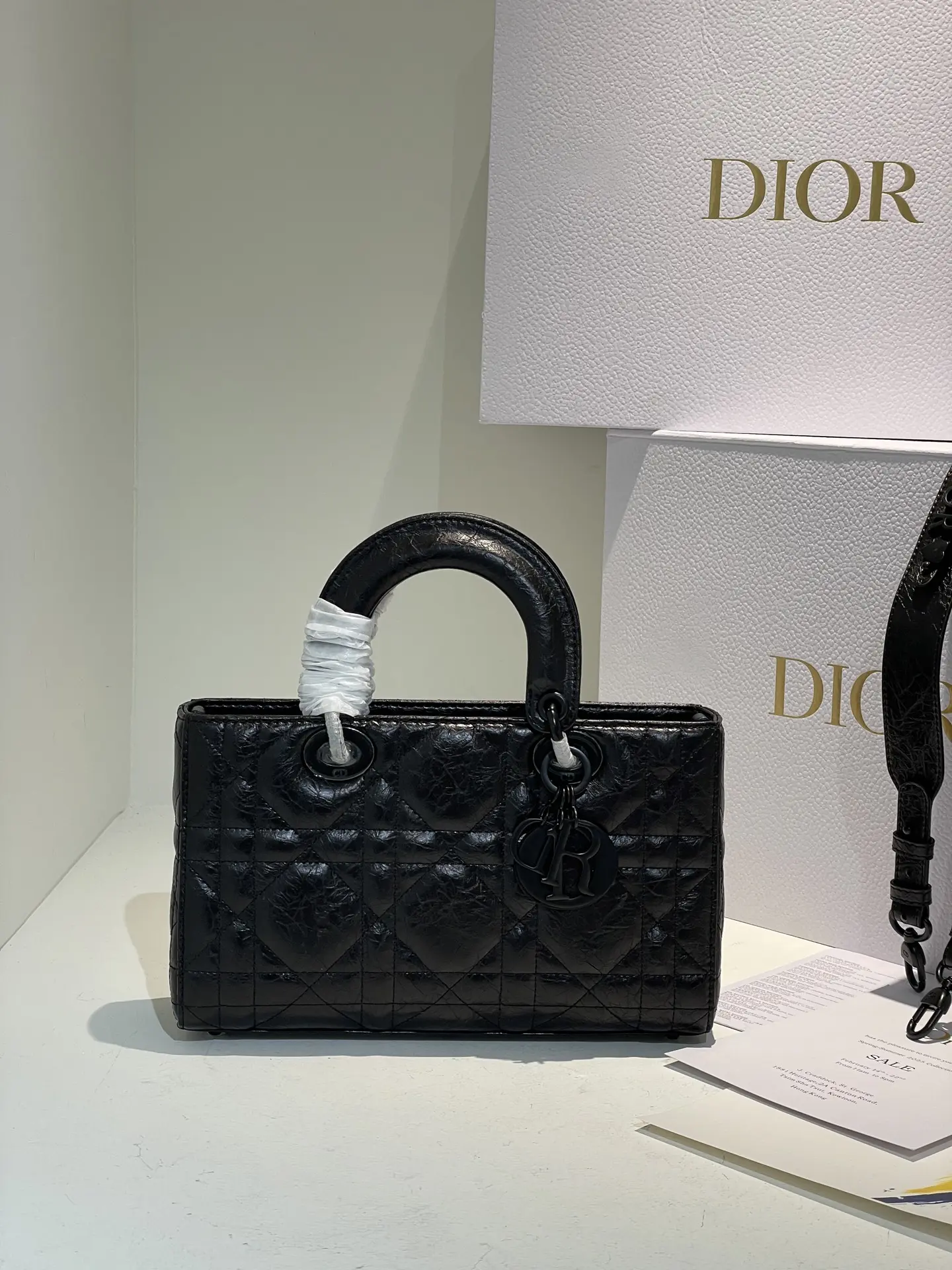 Lady D-Sire My ABCDior Quilted Leather Bag D56011114