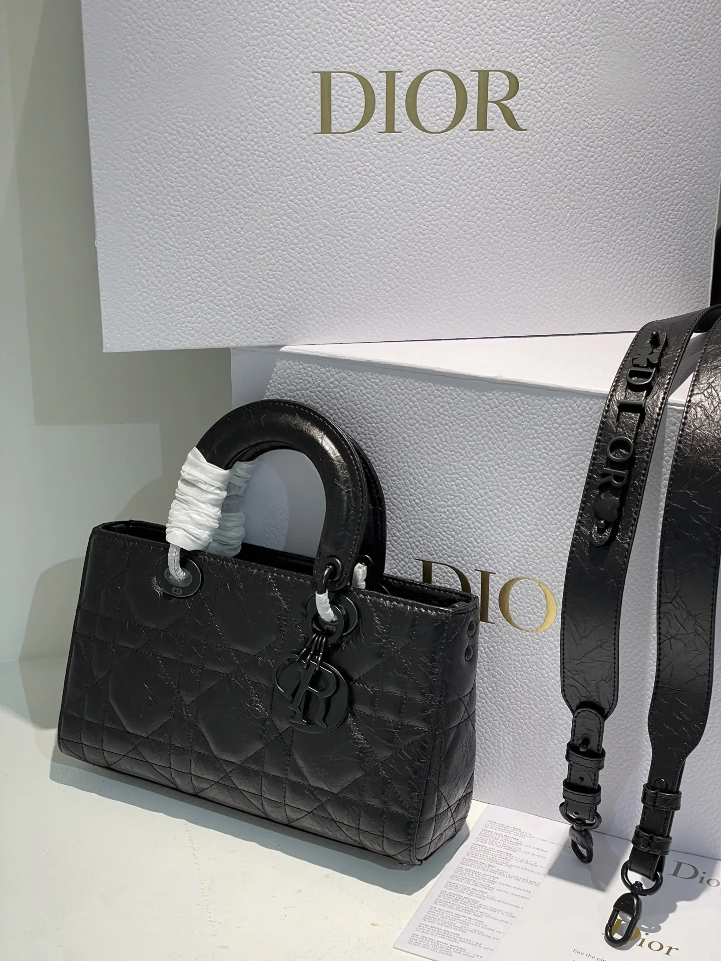 Lady D-Sire My ABCDior Quilted Leather Bag D56011114 — view 2