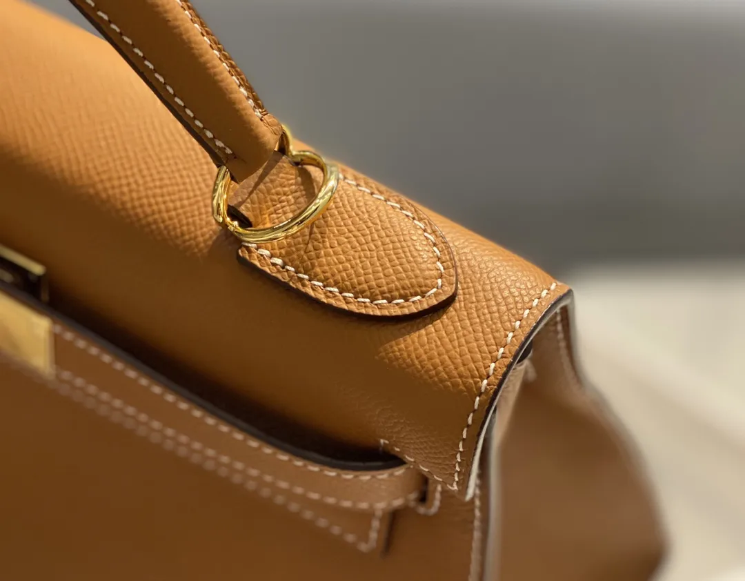 Hermès Kelly Epsom Leather Top-Handle Bag D60011117 — view 7
