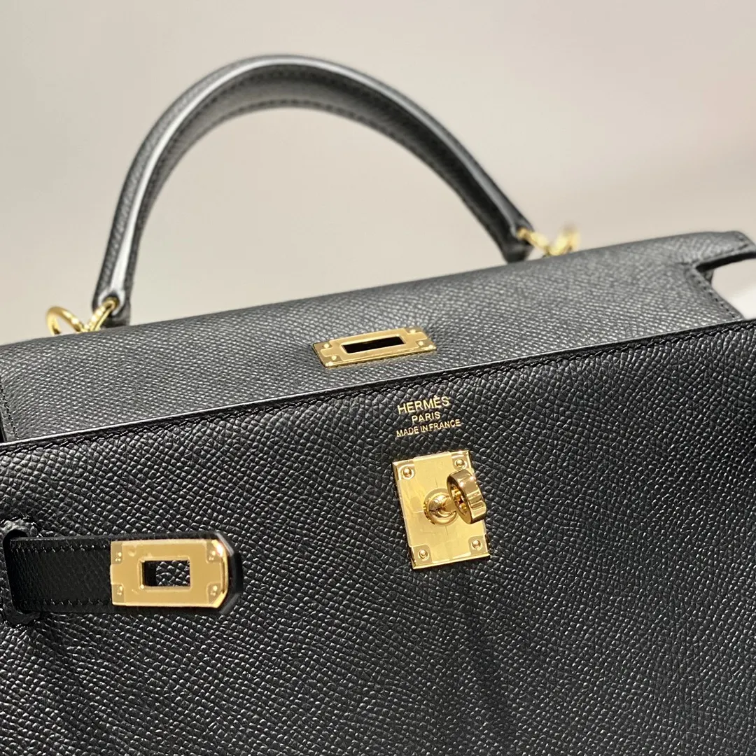 Hermès Kelly Epsom Leather Top-Handle Bag D10011123 — view 6