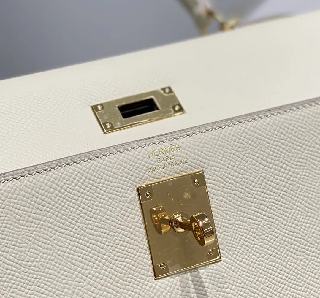 Hermès Kelly Epsom Leather Top-Handle Bag D60011125 — view 7
