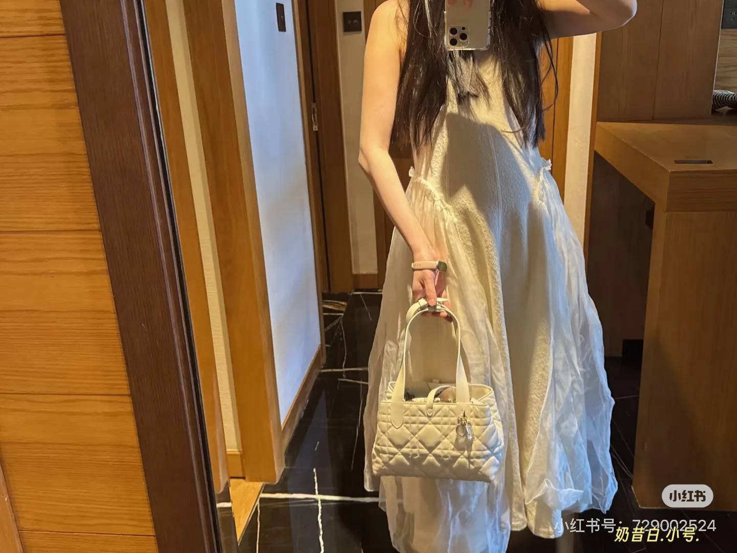 Dior Quilted Top-Handle Tote Bag D42011025