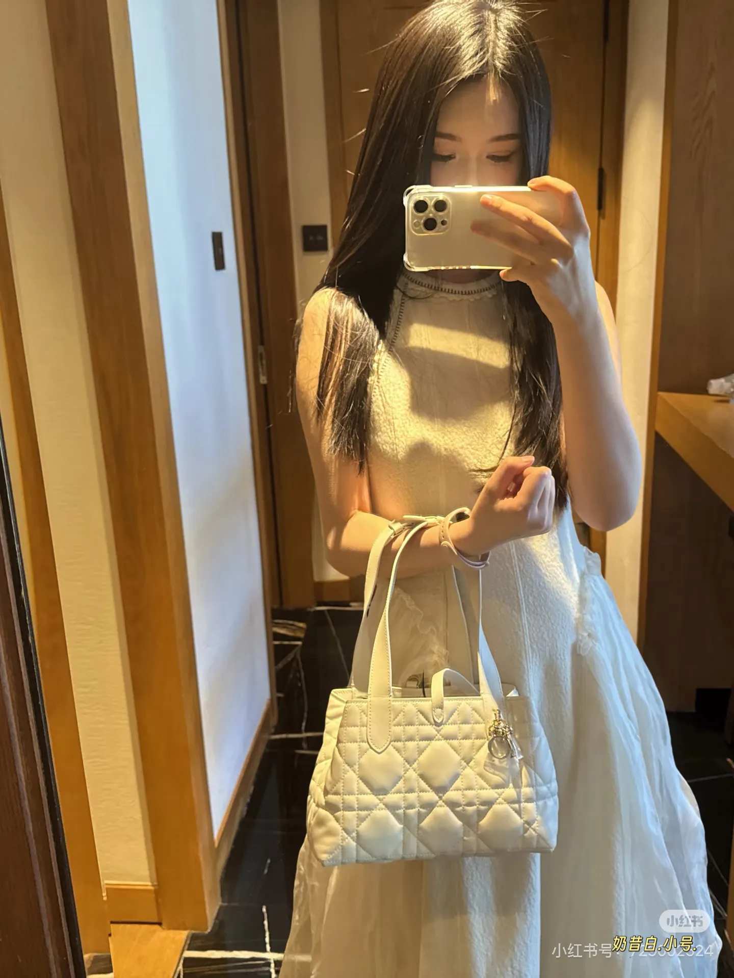 Dior Quilted Top-Handle Tote Bag D42011025 — view 2