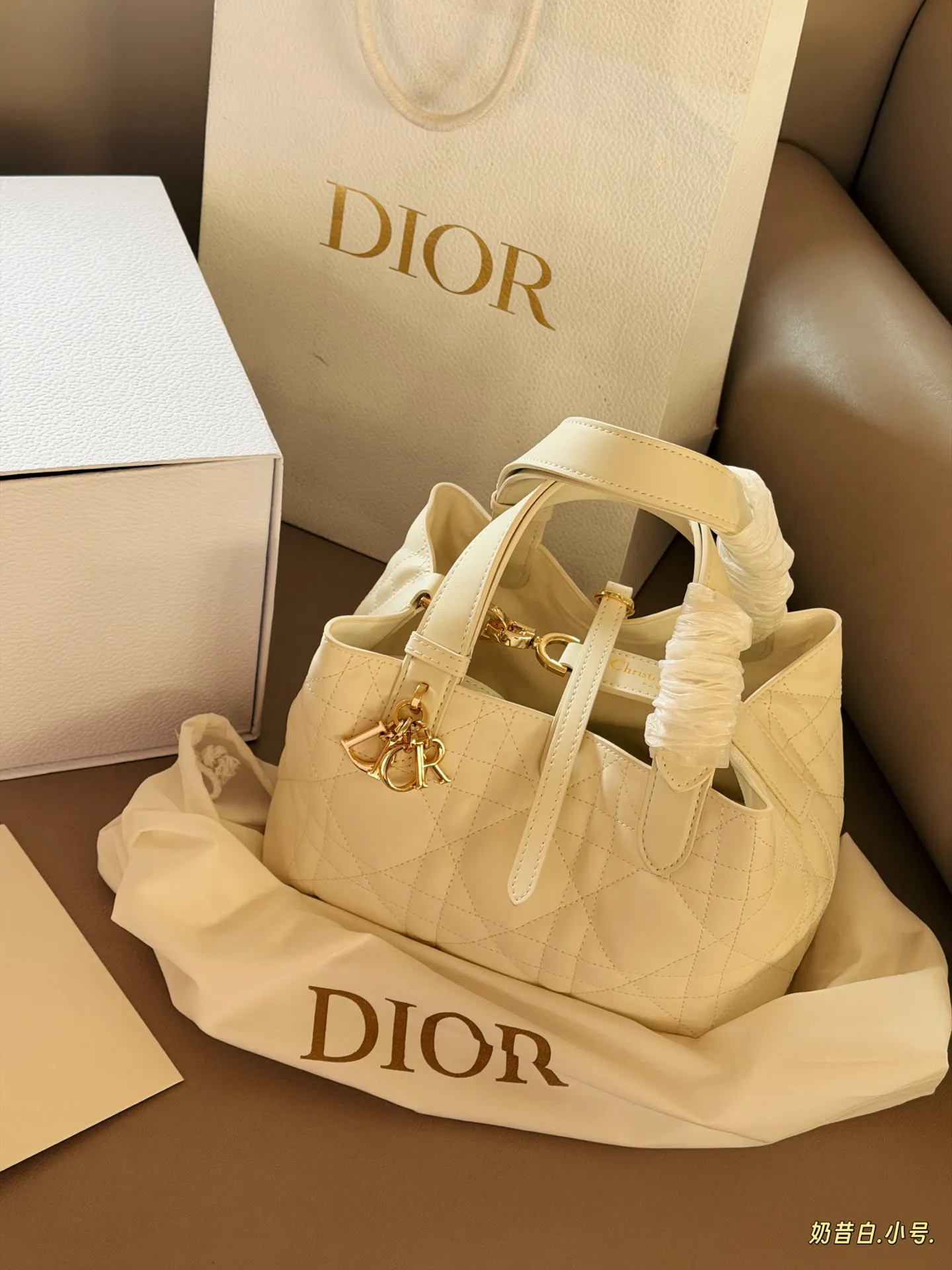 Dior Toujours Small Quilted Top-Handle Bag D42011135 — view 2