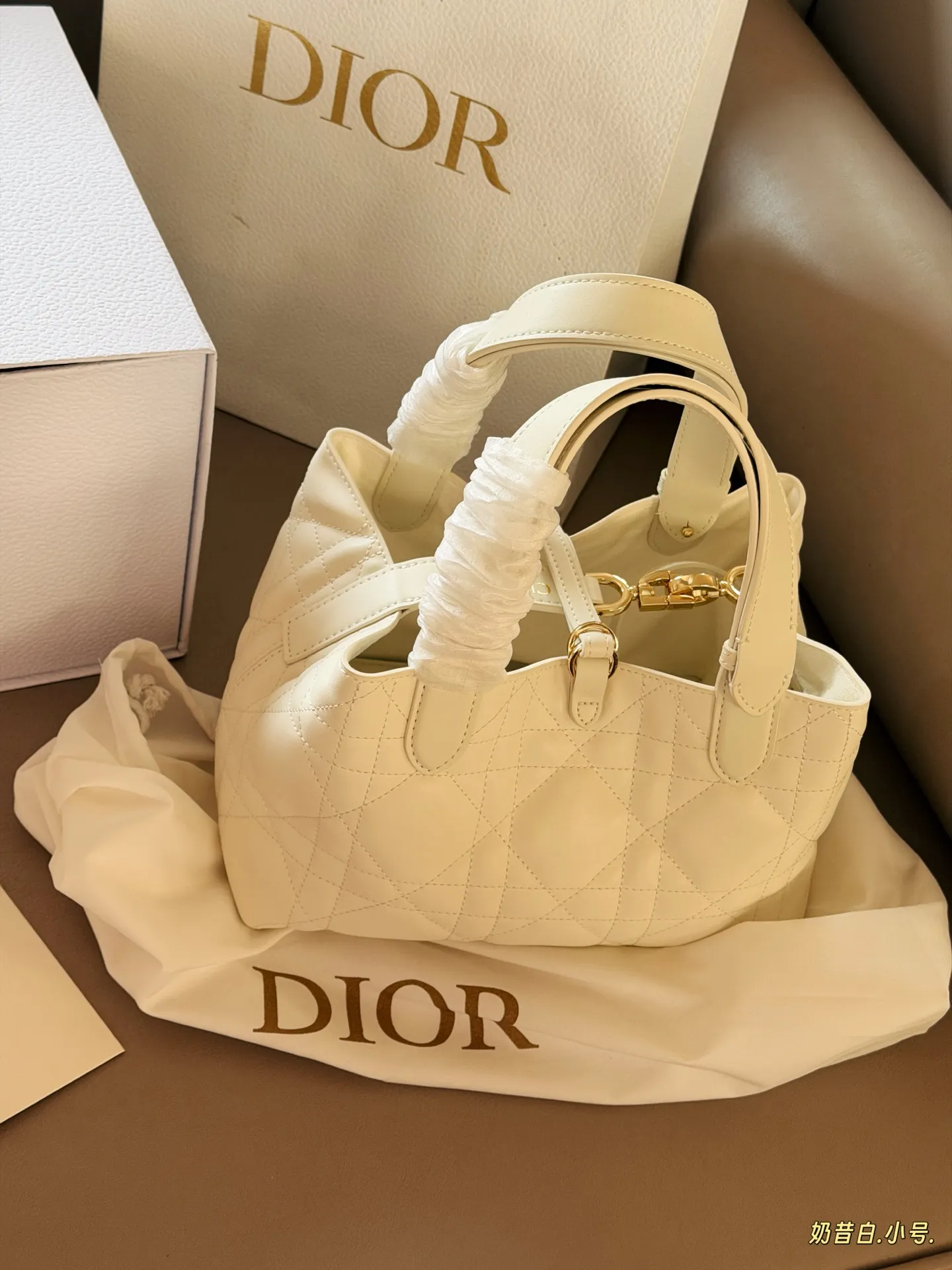 Dior Toujours Small Quilted Top-Handle Bag D42011135 — view 6