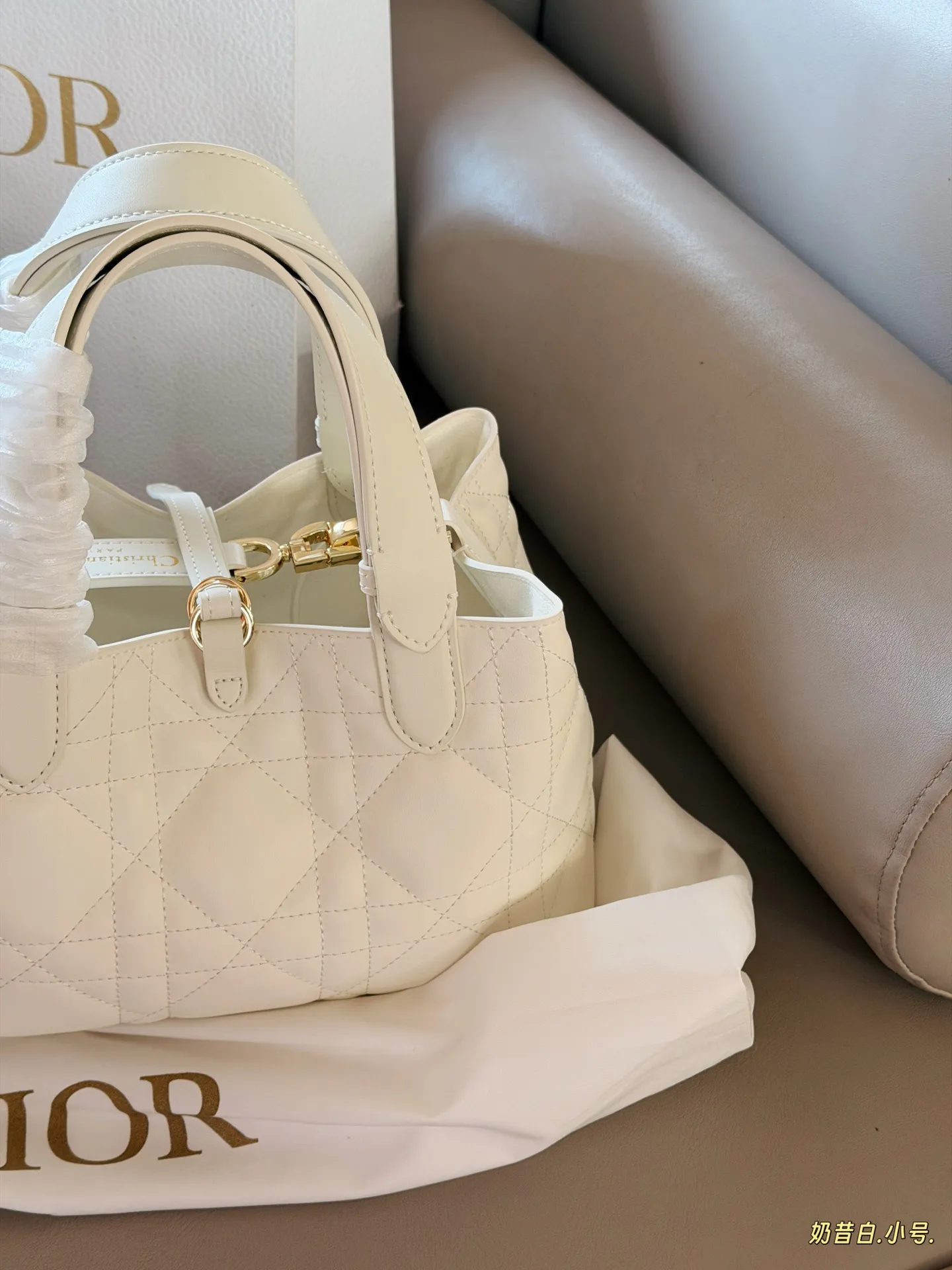 Dior Toujours Small Quilted Top-Handle Bag D42011135 — view 7