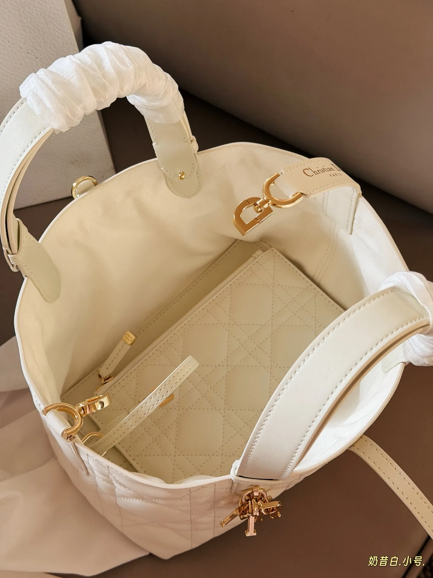 Dior Toujours Small Quilted Top-Handle Bag D42011135 — view 9