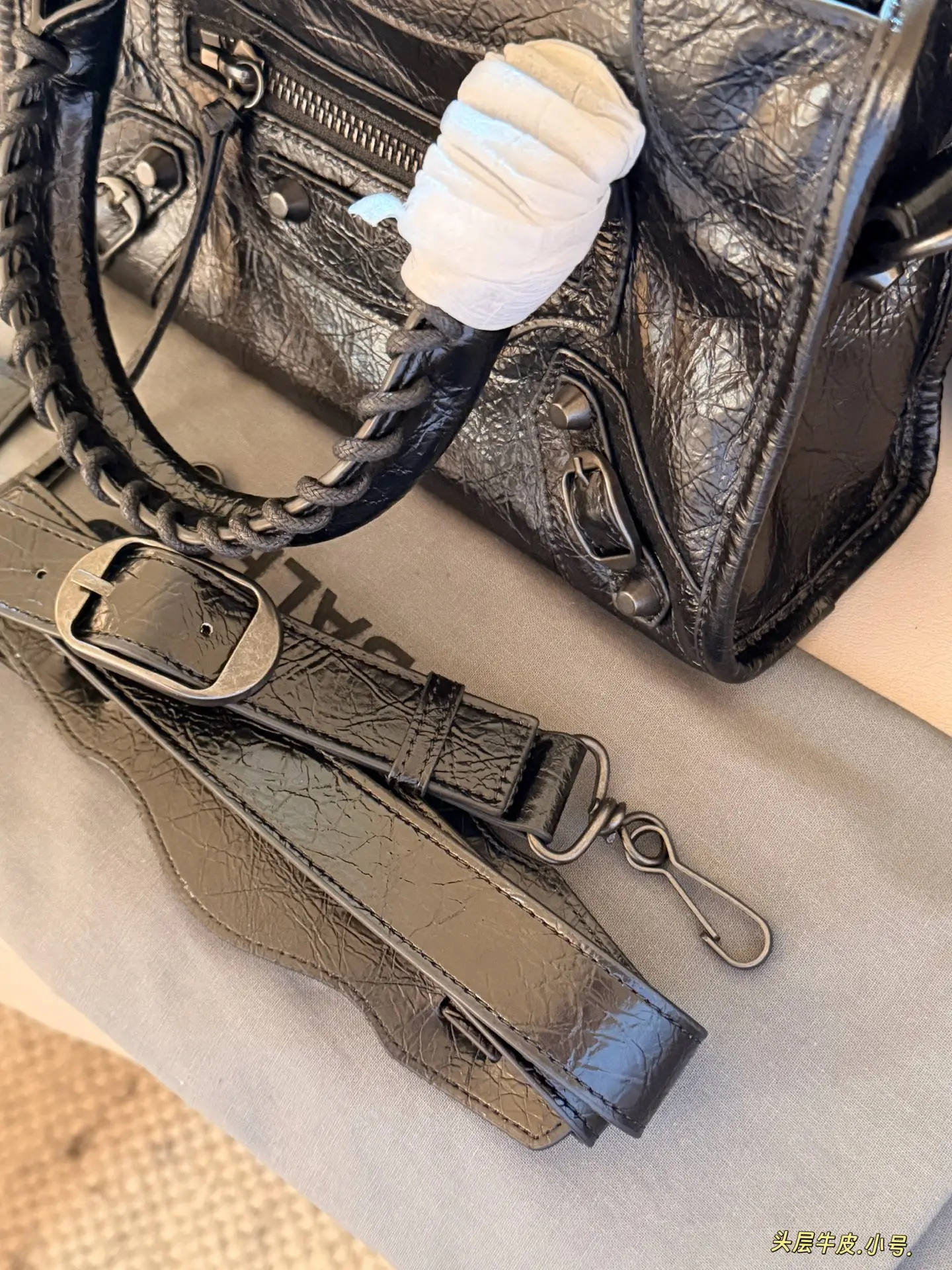 Balenciaga Le City Motorcycle Bag D47011141 — view 7