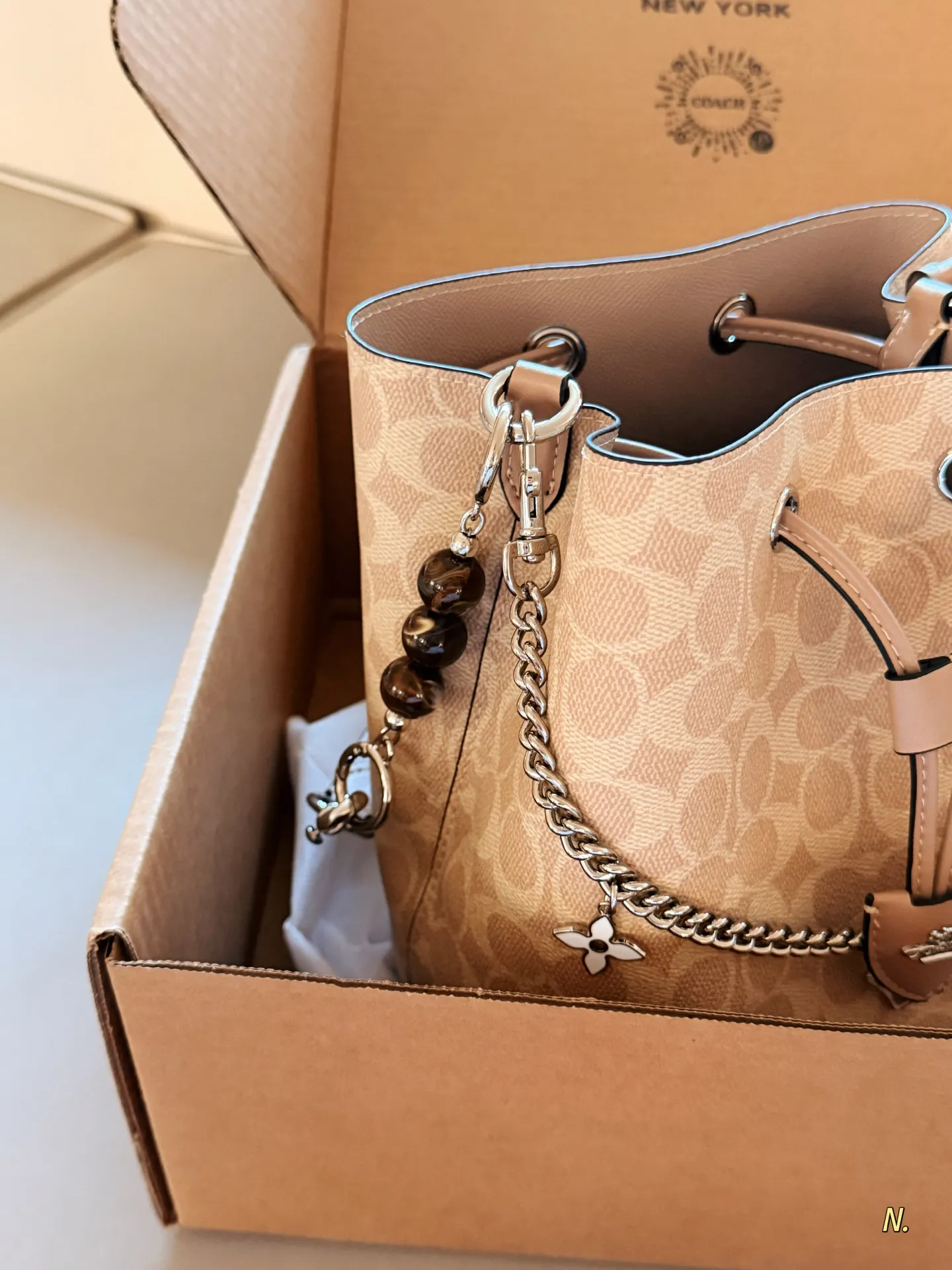 Coach Rowan 22 Signature Bucket Bag D35011019 — view 4