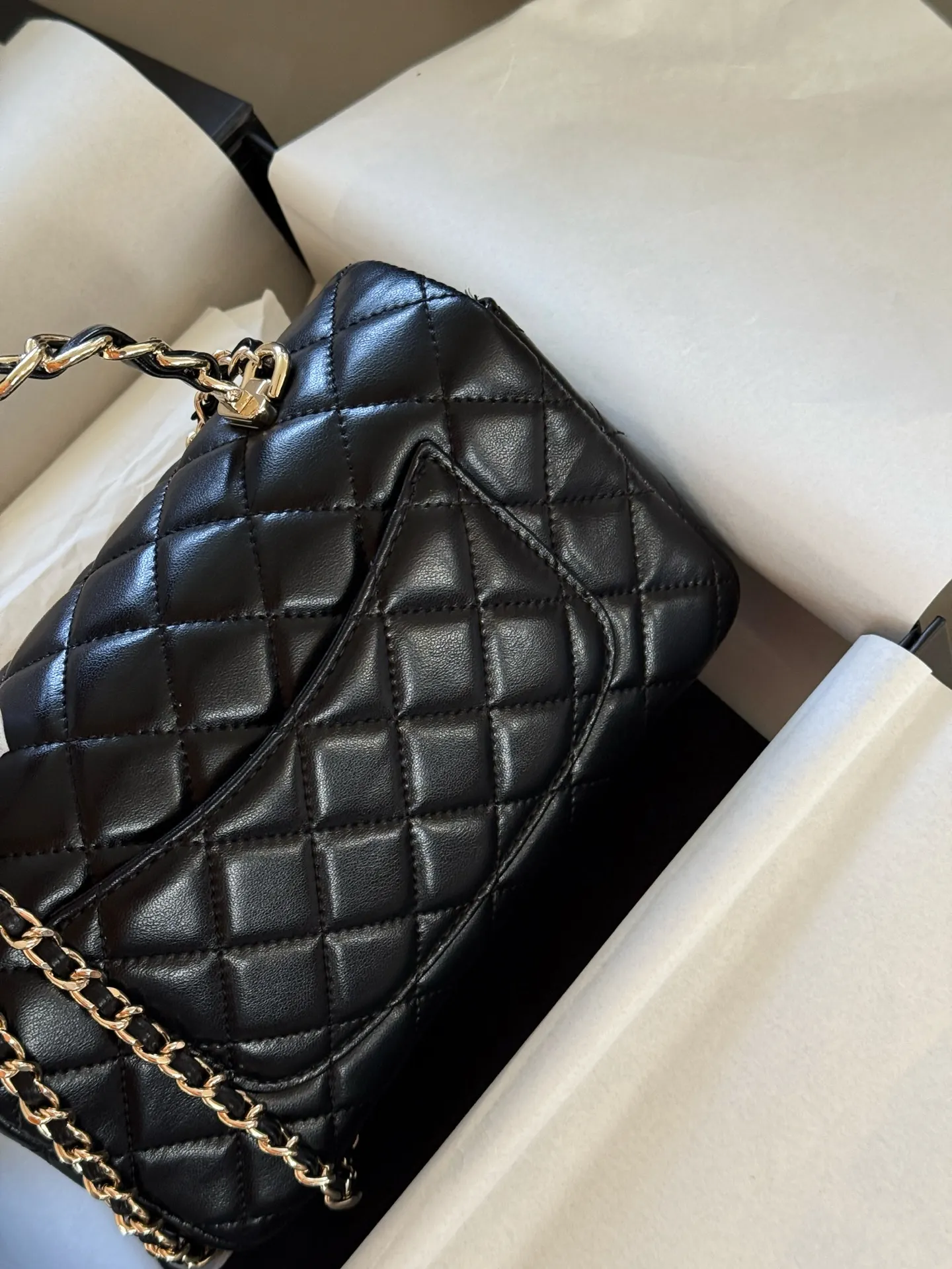 Chanel CF Quilted Lambskin Top-Handle Bag D29511143 — view 7