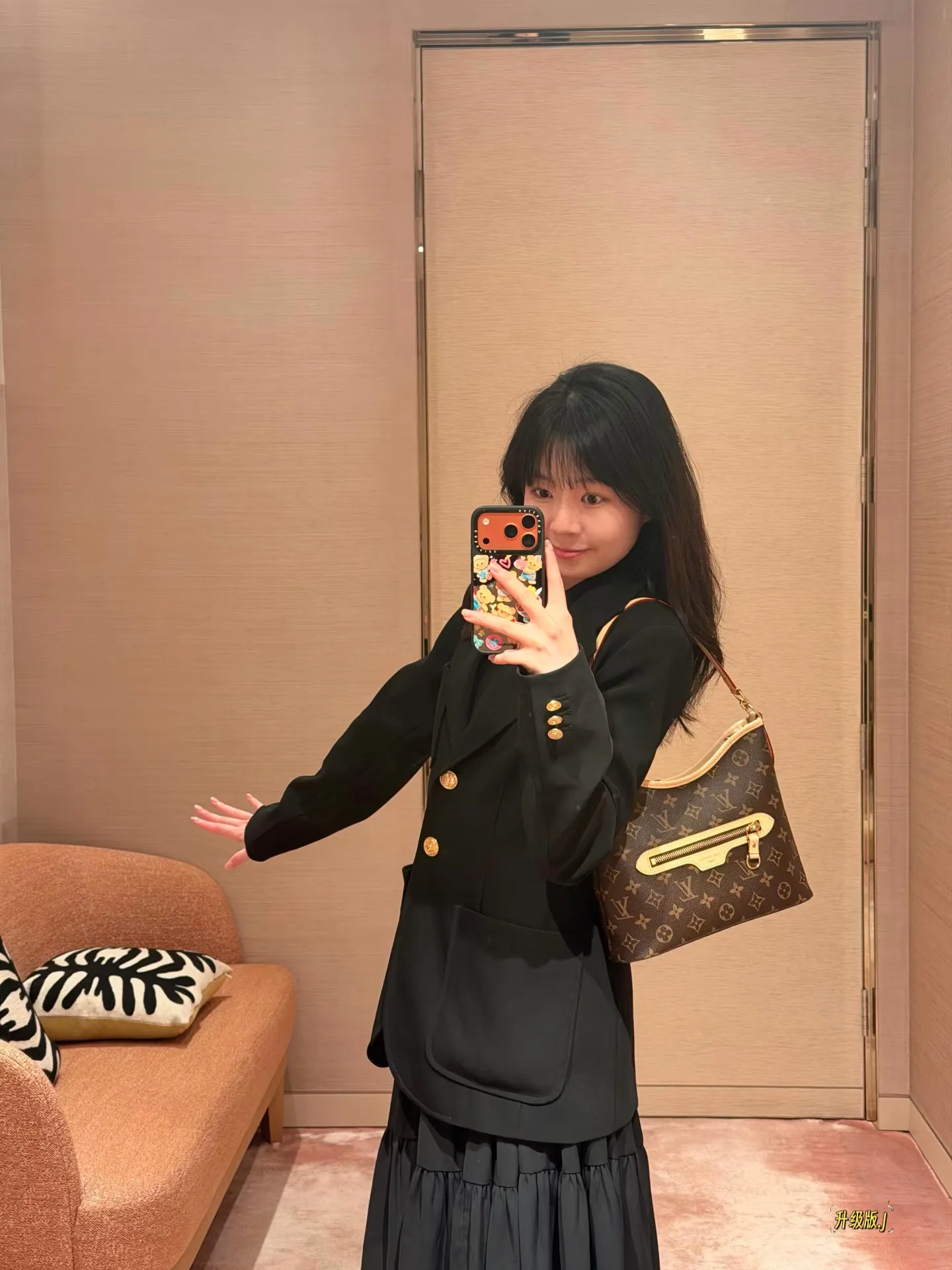 LV Monogram Zippered Tote Bag D36511145