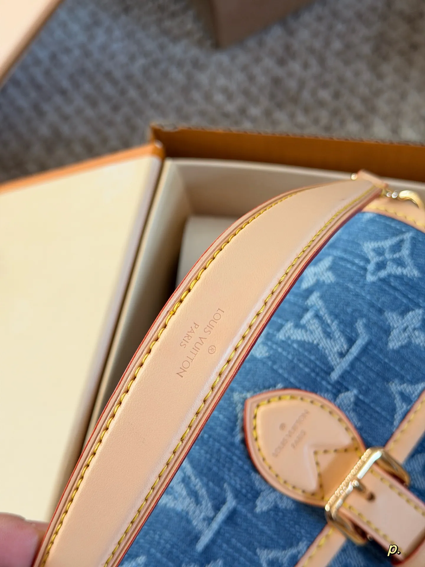 Louis Vuitton Diane Nano Denim Baguette Bag D29011147 — view 4