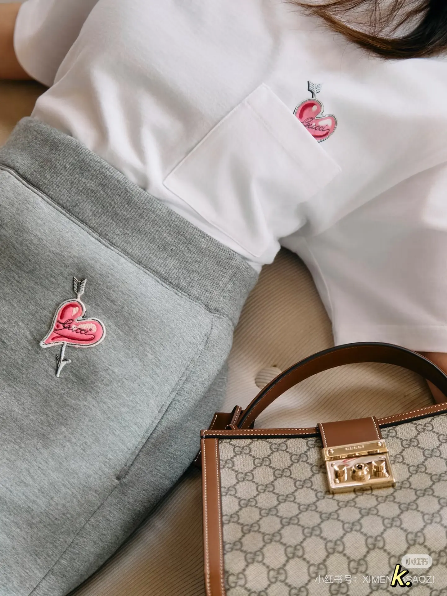 Gucci Padlock GG Supreme Top-Handle Bag D35511020 — view 3