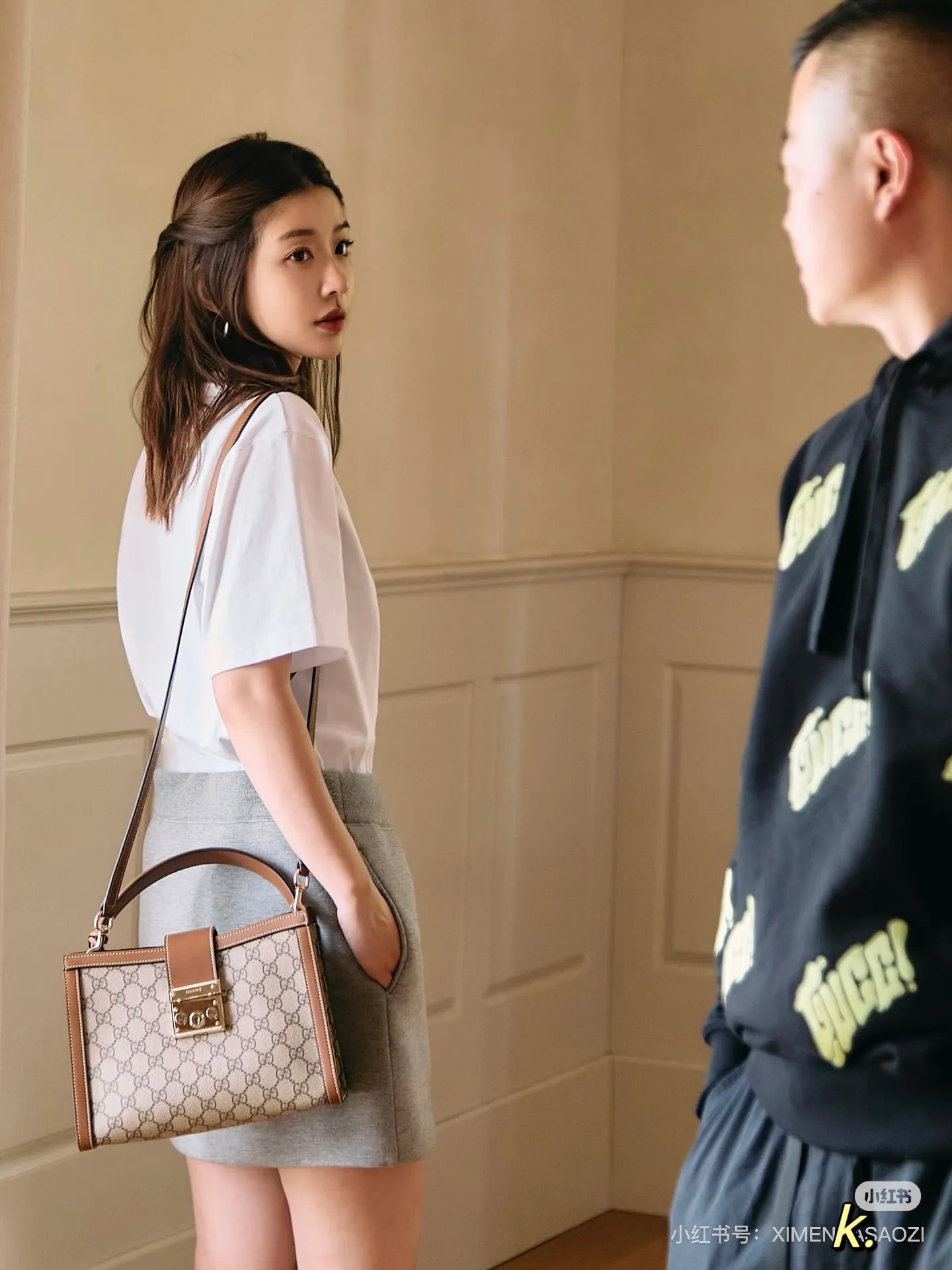 Gucci Padlock GG Supreme Top-Handle Bag D35511020 — view 6