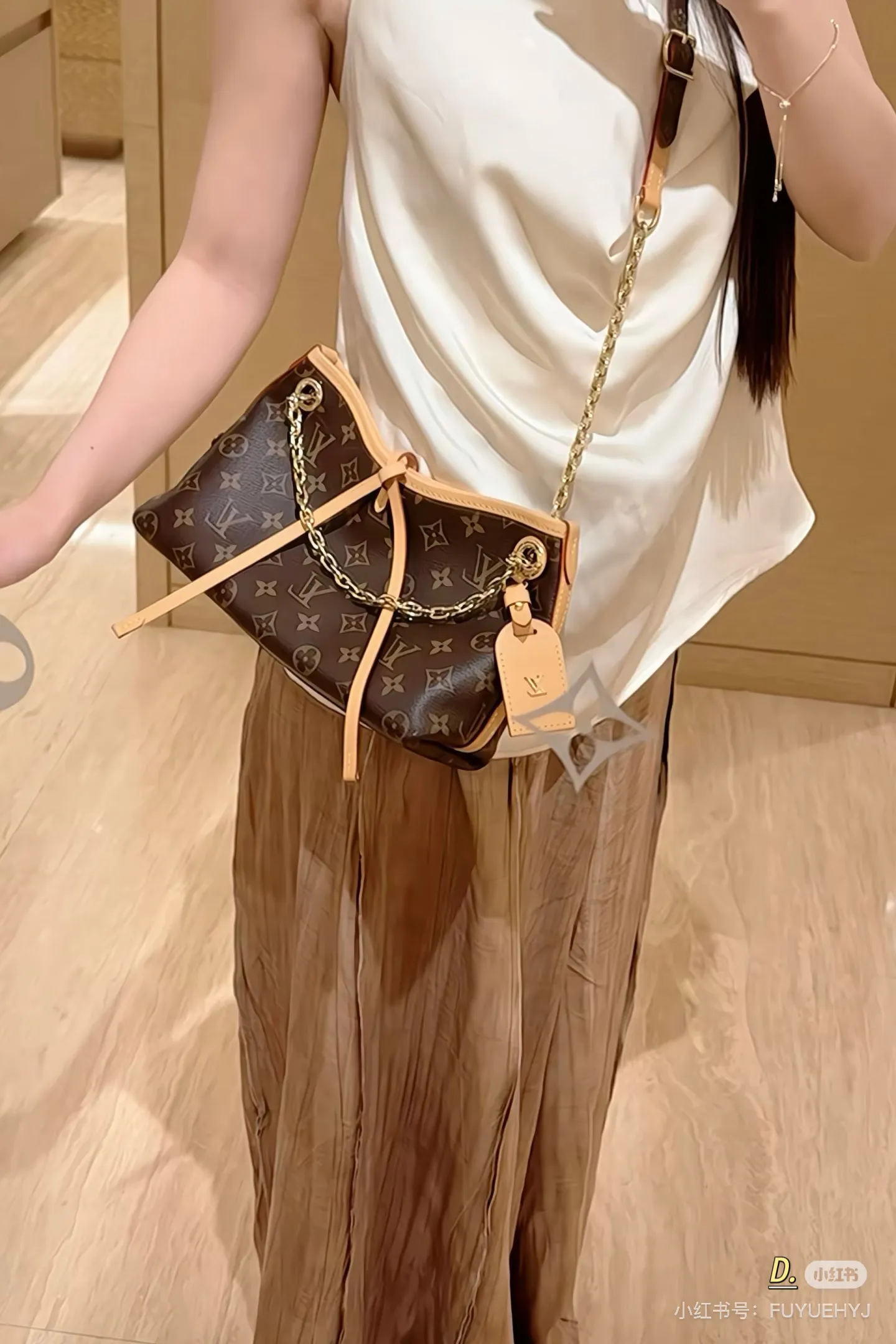 Louis Vuitton Carryall BB Monogram Shoulder Bag D35011006