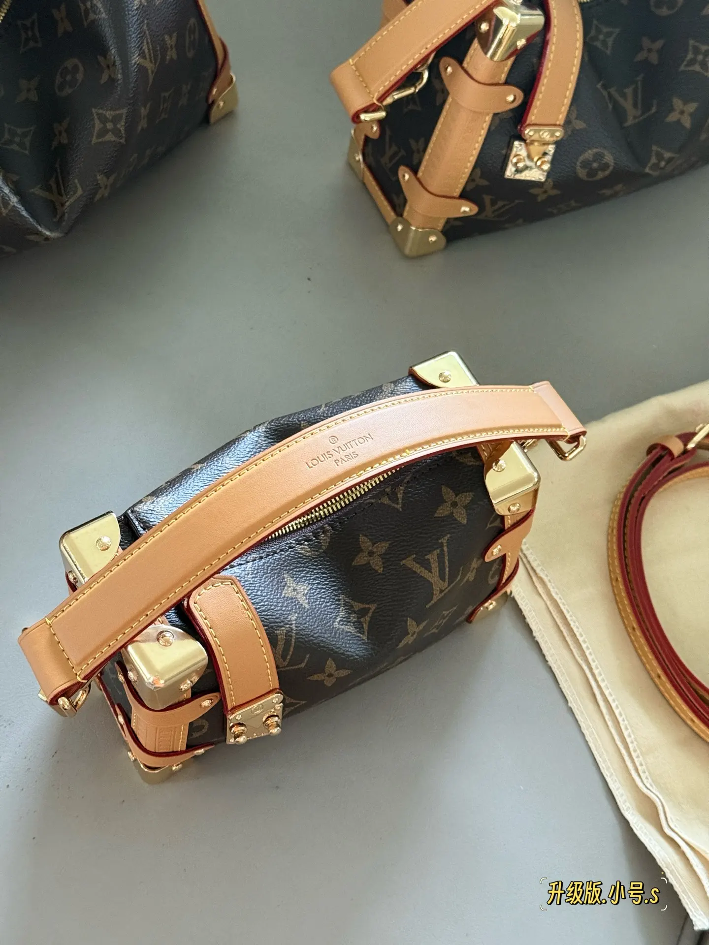 Louis Vuitton Monogram Side Trunk Soft Box Bag D38011155 — view 3